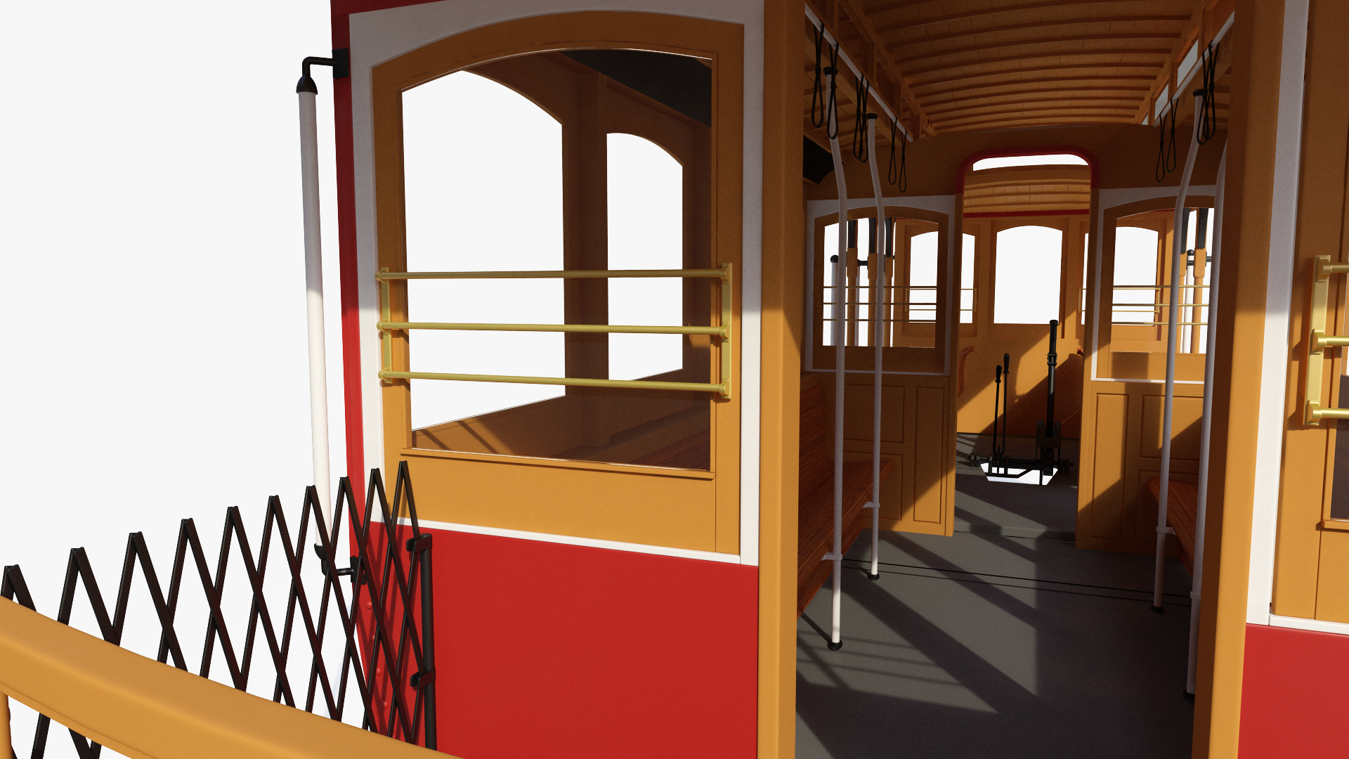 3D San Francisco Cable Car model