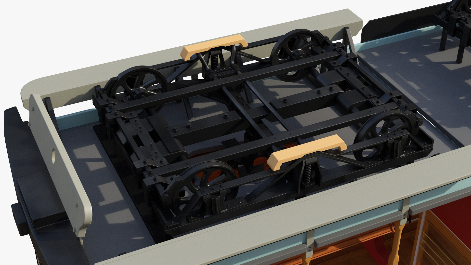 3D San Francisco Cable Car model