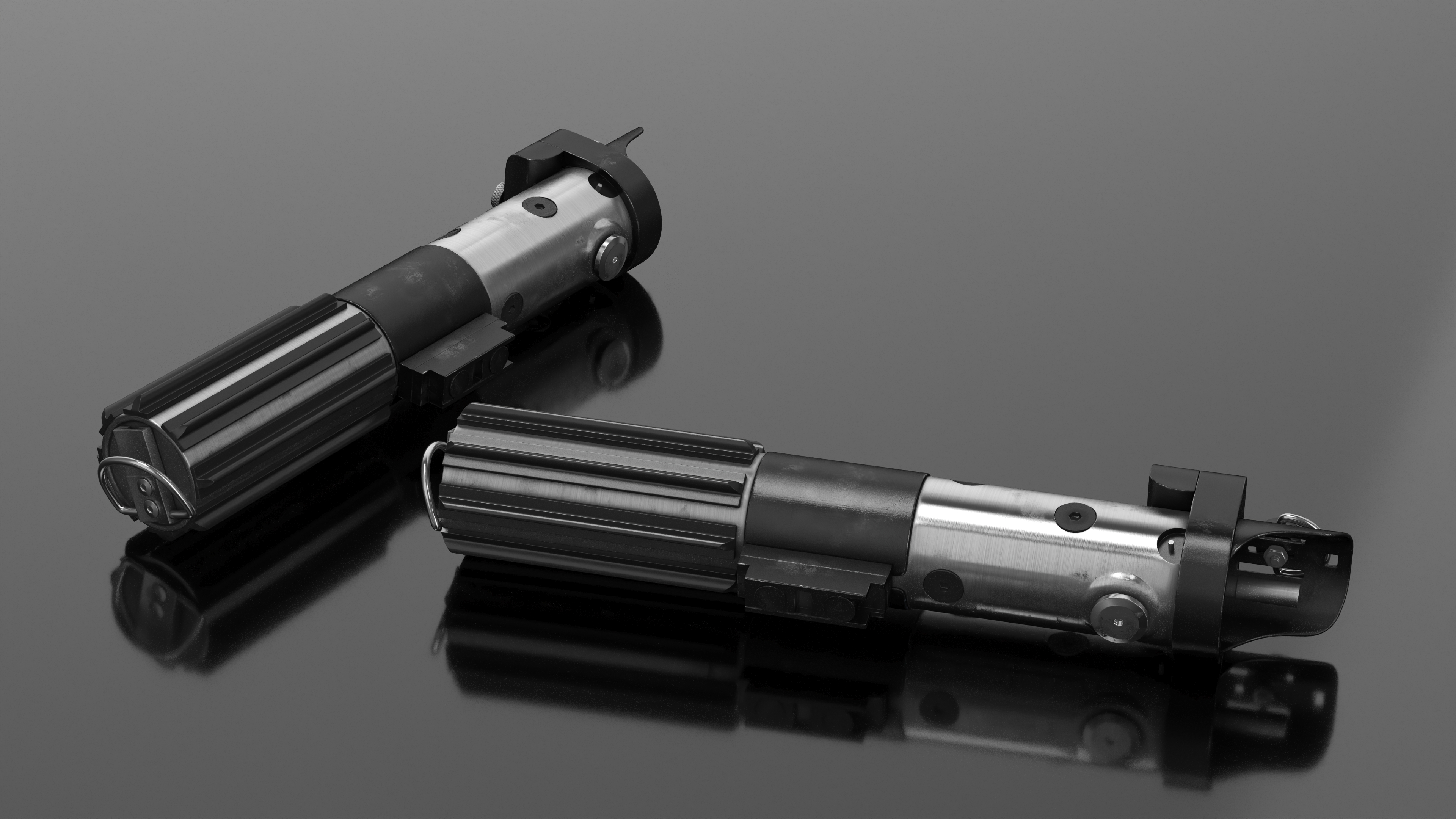 3D Darth Vader Energy Sword Off model