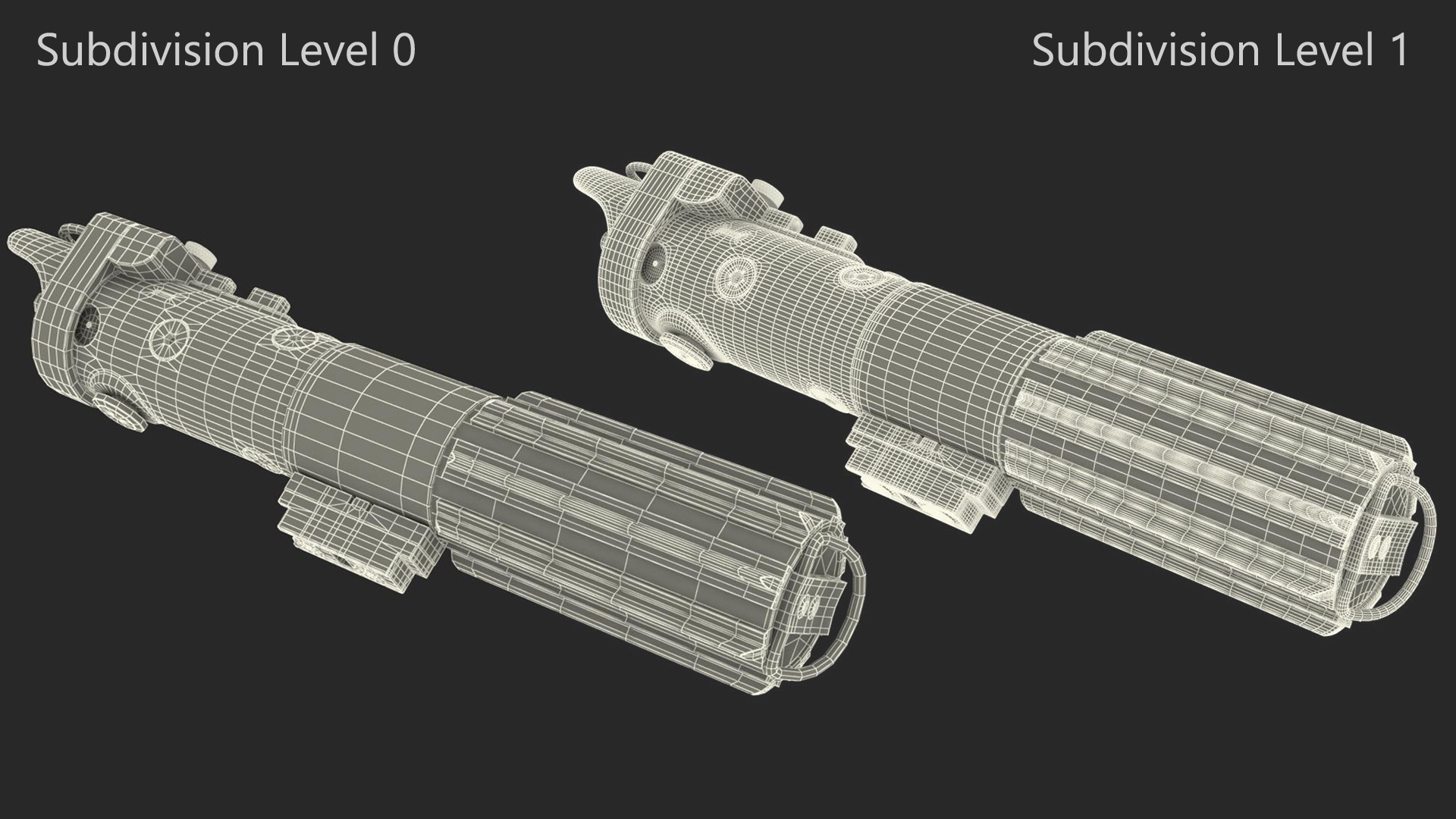 3D Darth Vader Energy Sword Off model