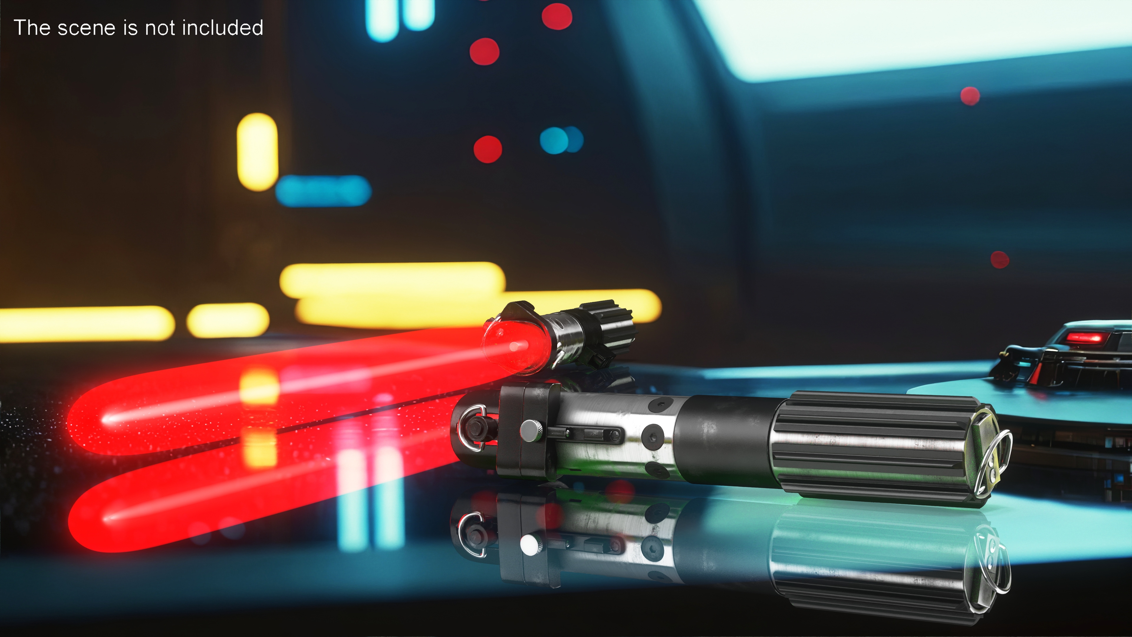 3D Darth Vader Energy Sword Off model