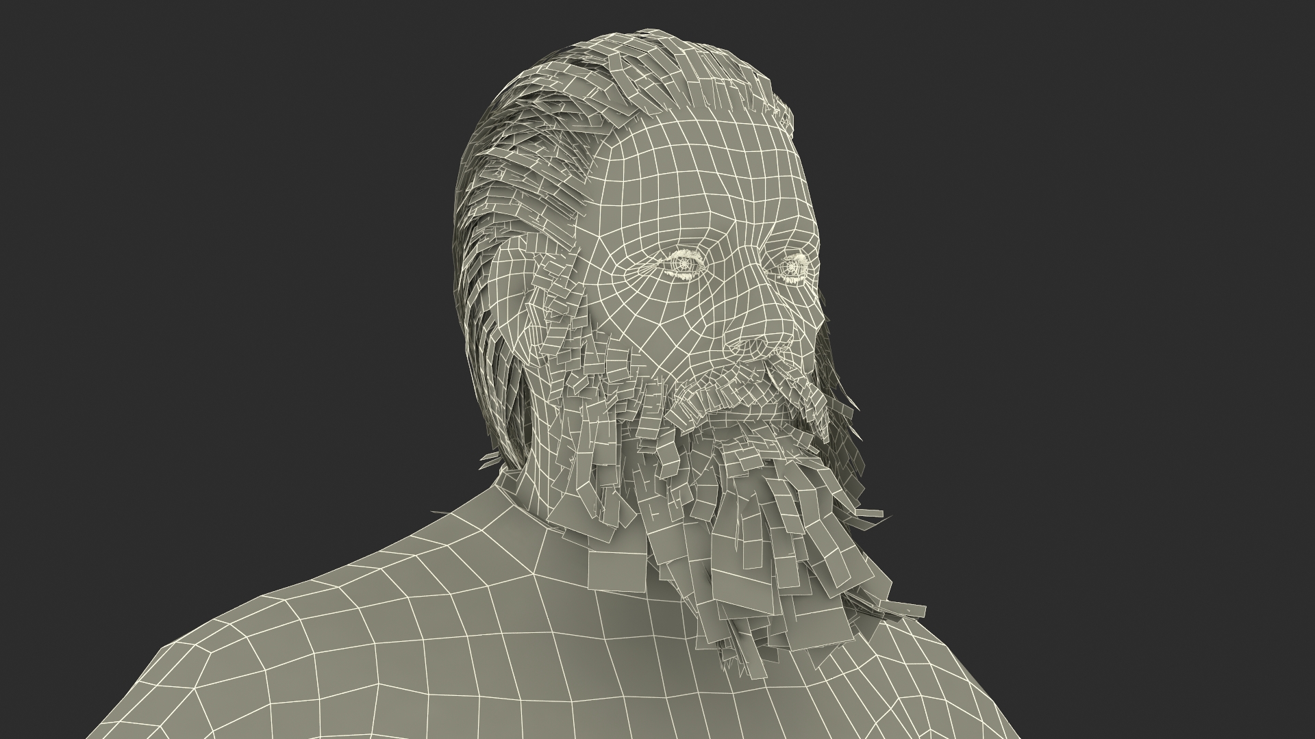 Orthodox Church Monk Wearing Robe Rigged for Maya 3D model