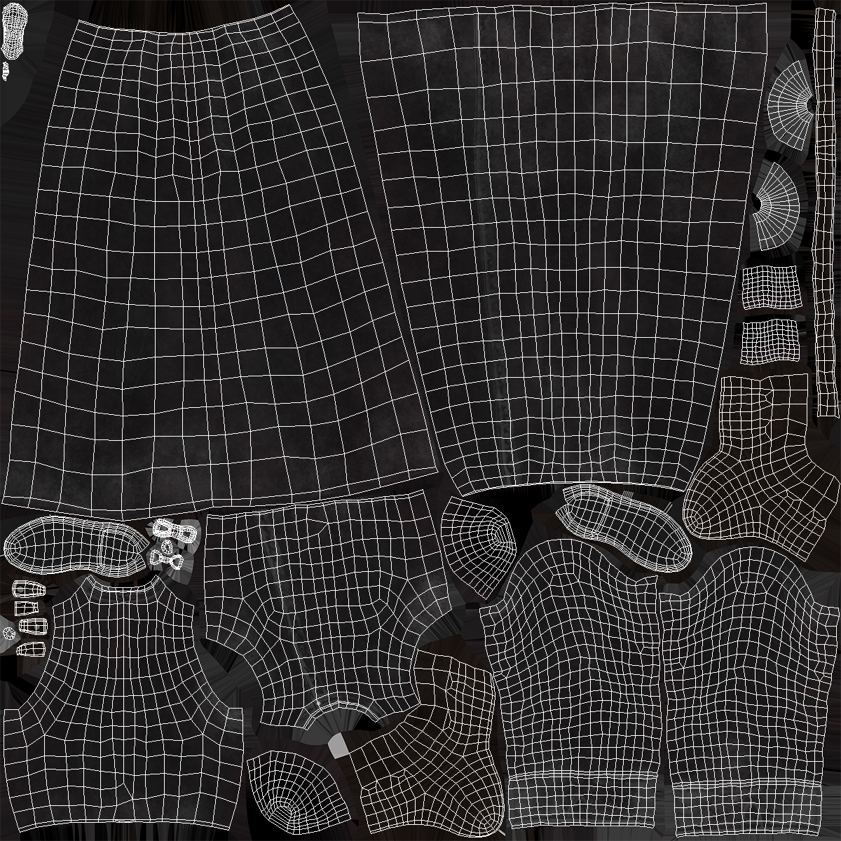Orthodox Church Monk Wearing Robe Rigged for Maya 3D model