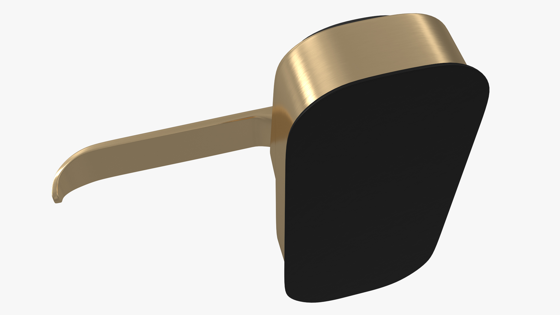 3D Hornbill Smart Lock with Keypad Door Knob Gold