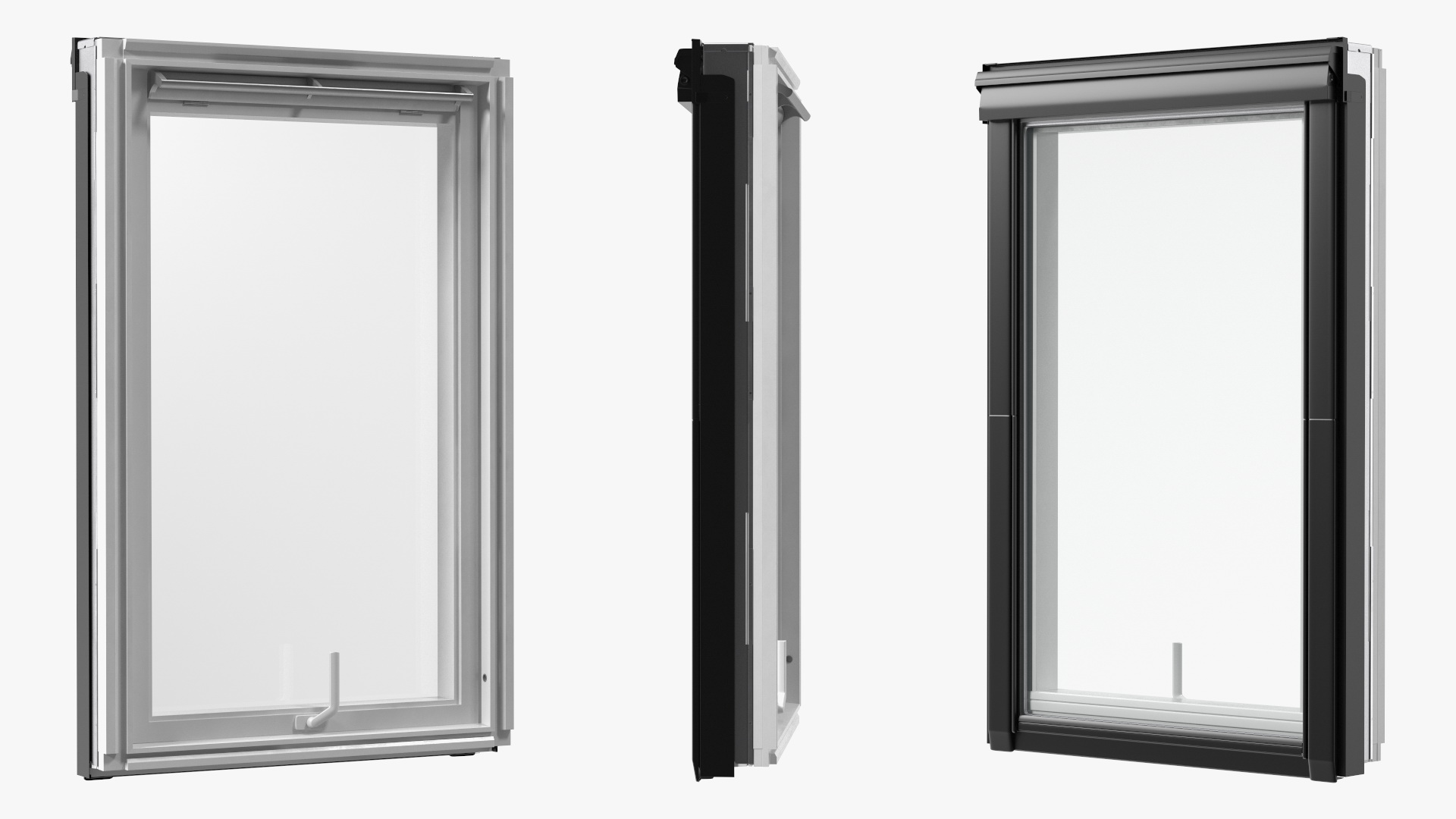 3D Roof Window Closed 118 x 188 cm