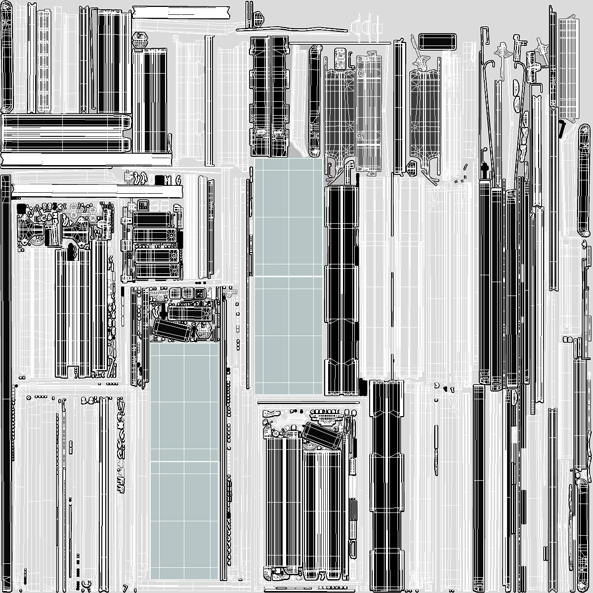 3D Roof Window Closed 118 x 188 cm