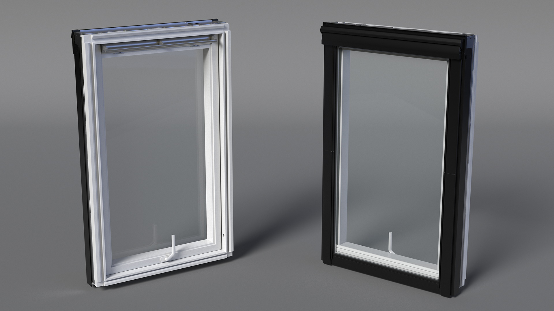 3D Roof Window Closed 118 x 188 cm