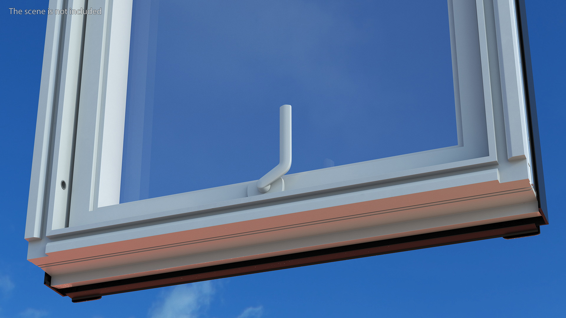 3D Roof Window Closed 118 x 188 cm