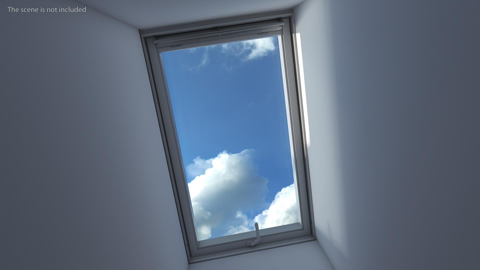 3D Roof Window Closed 118 x 188 cm