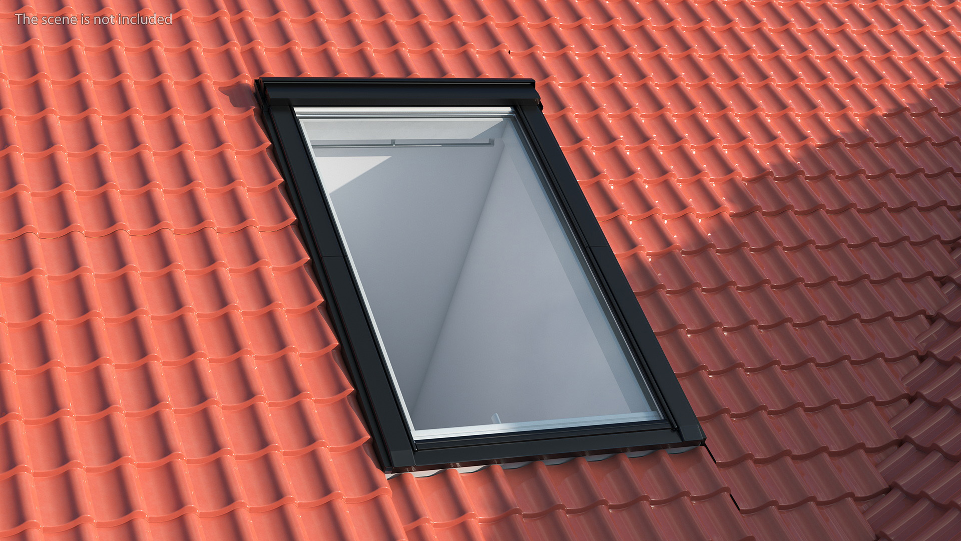 3D Roof Window Closed 118 x 188 cm