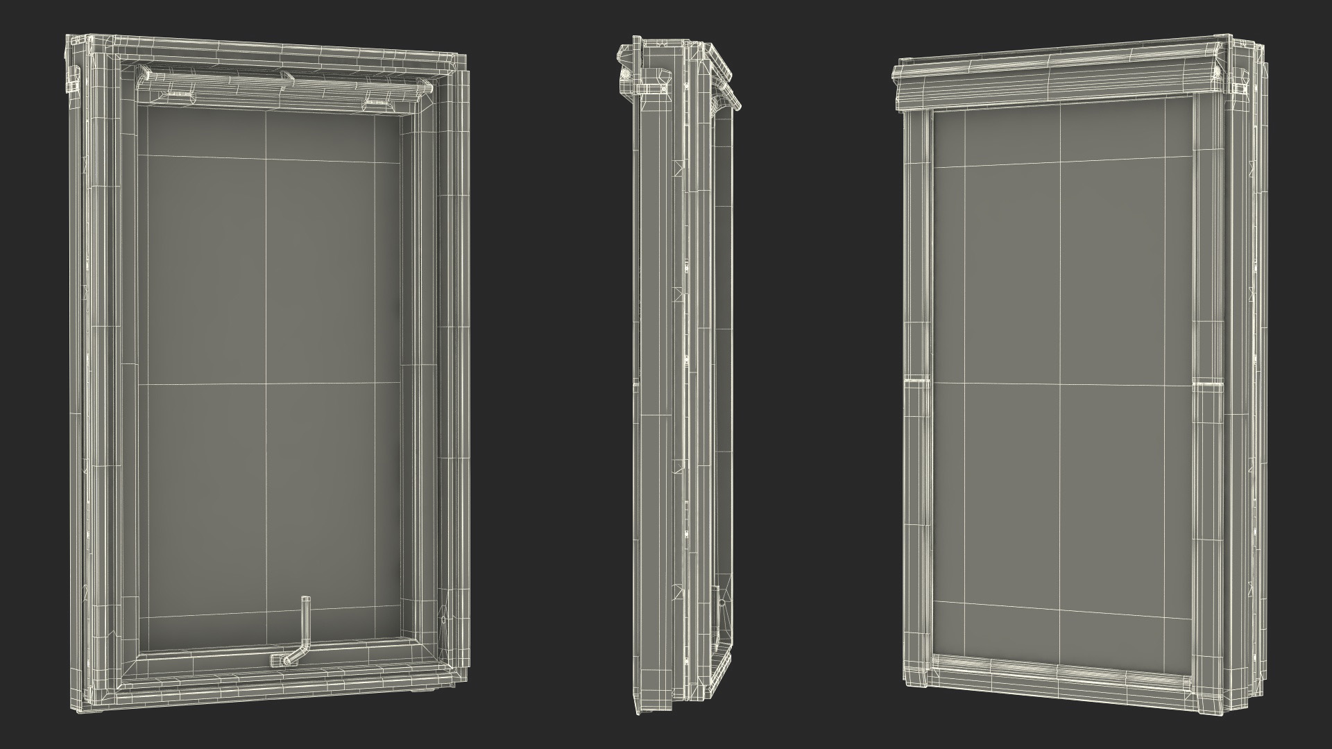 3D Roof Window Closed 118 x 188 cm