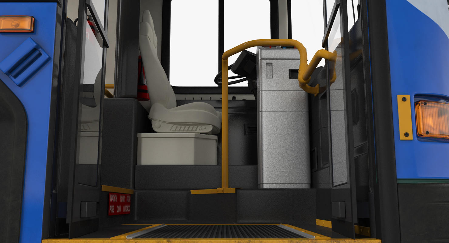 3D model Gillig Advantage Hybrid Bus Intercity Transit