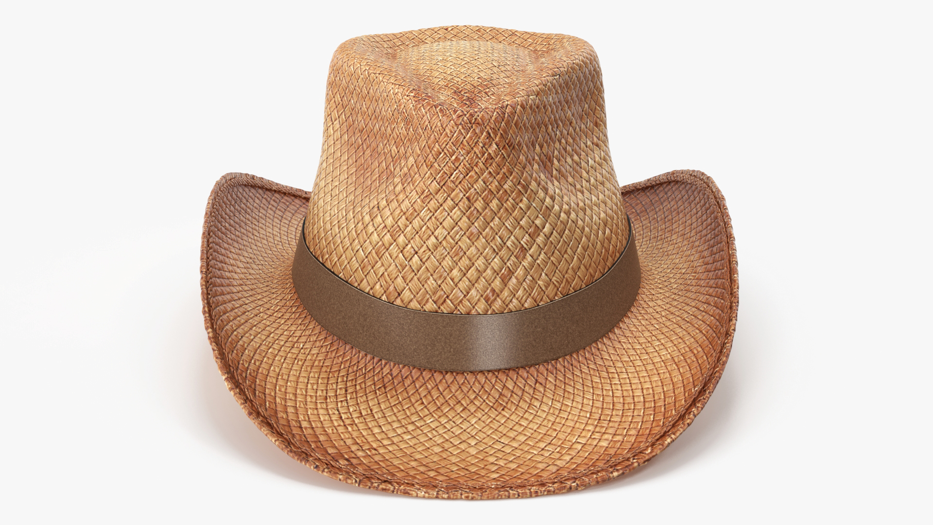 3D Straw Cowboy Hat