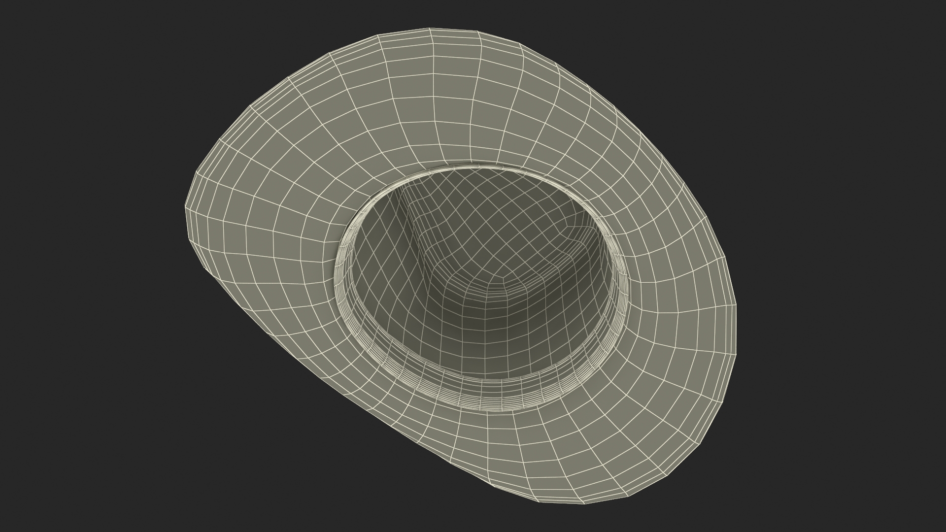 3D Straw Cowboy Hat