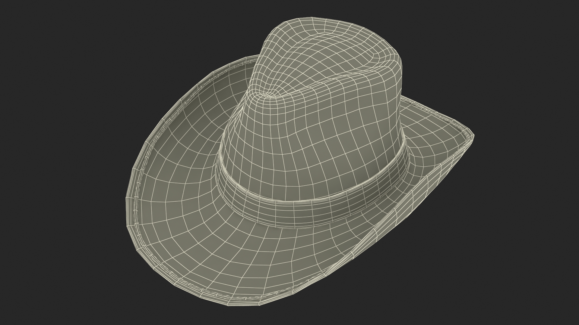 3D Straw Cowboy Hat