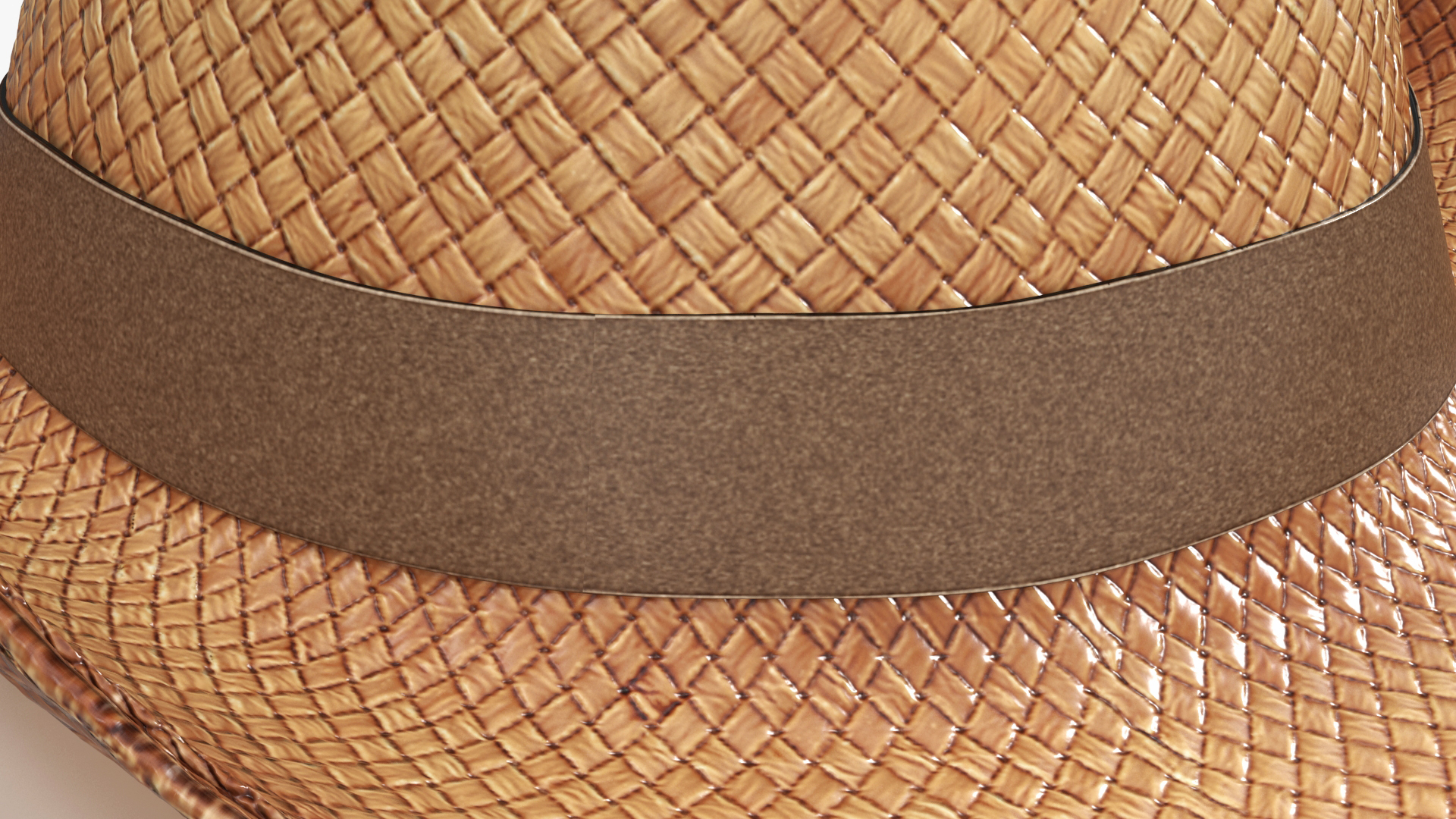 3D Straw Cowboy Hat