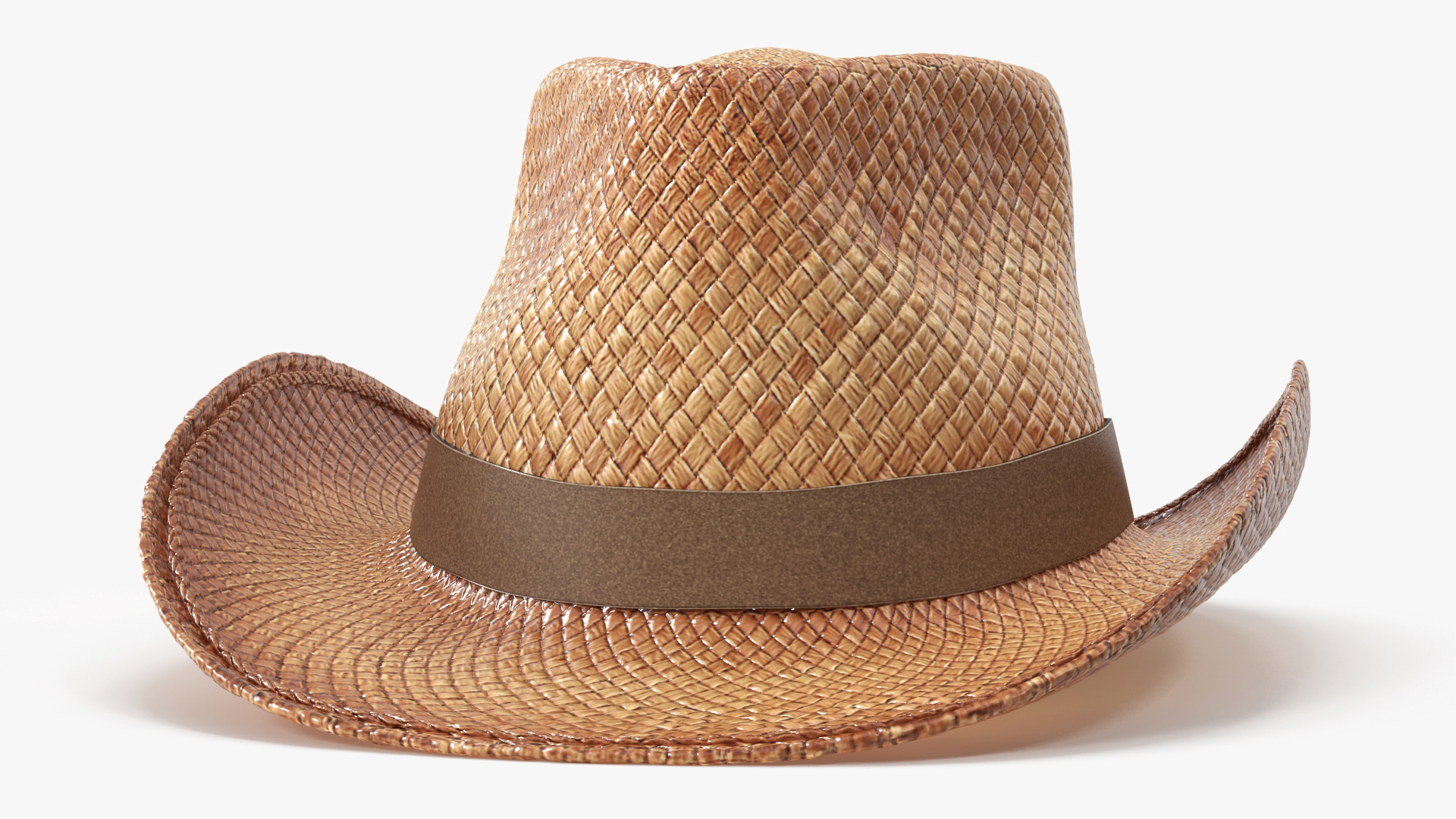 3D Straw Cowboy Hat
