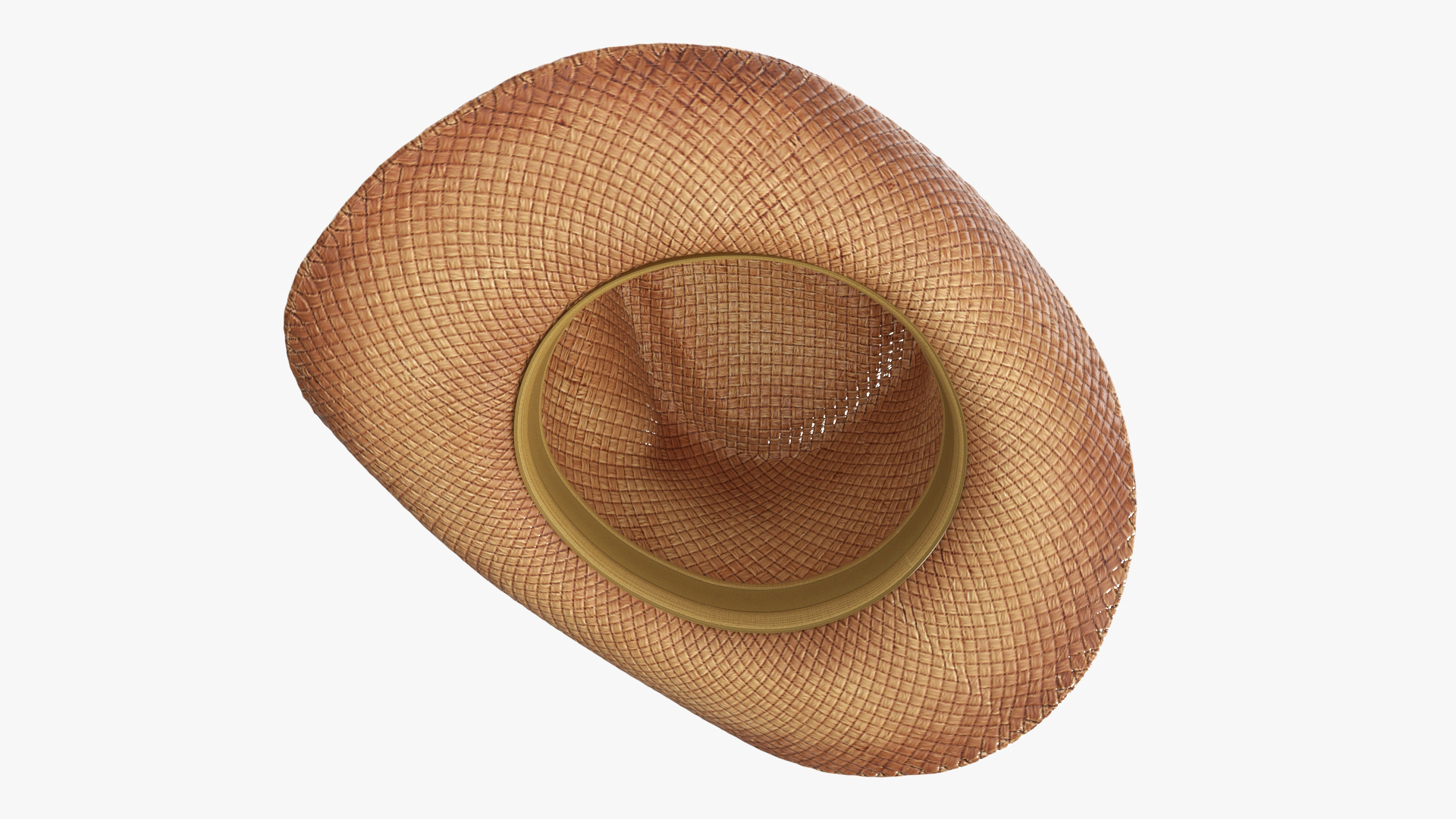 3D Straw Cowboy Hat