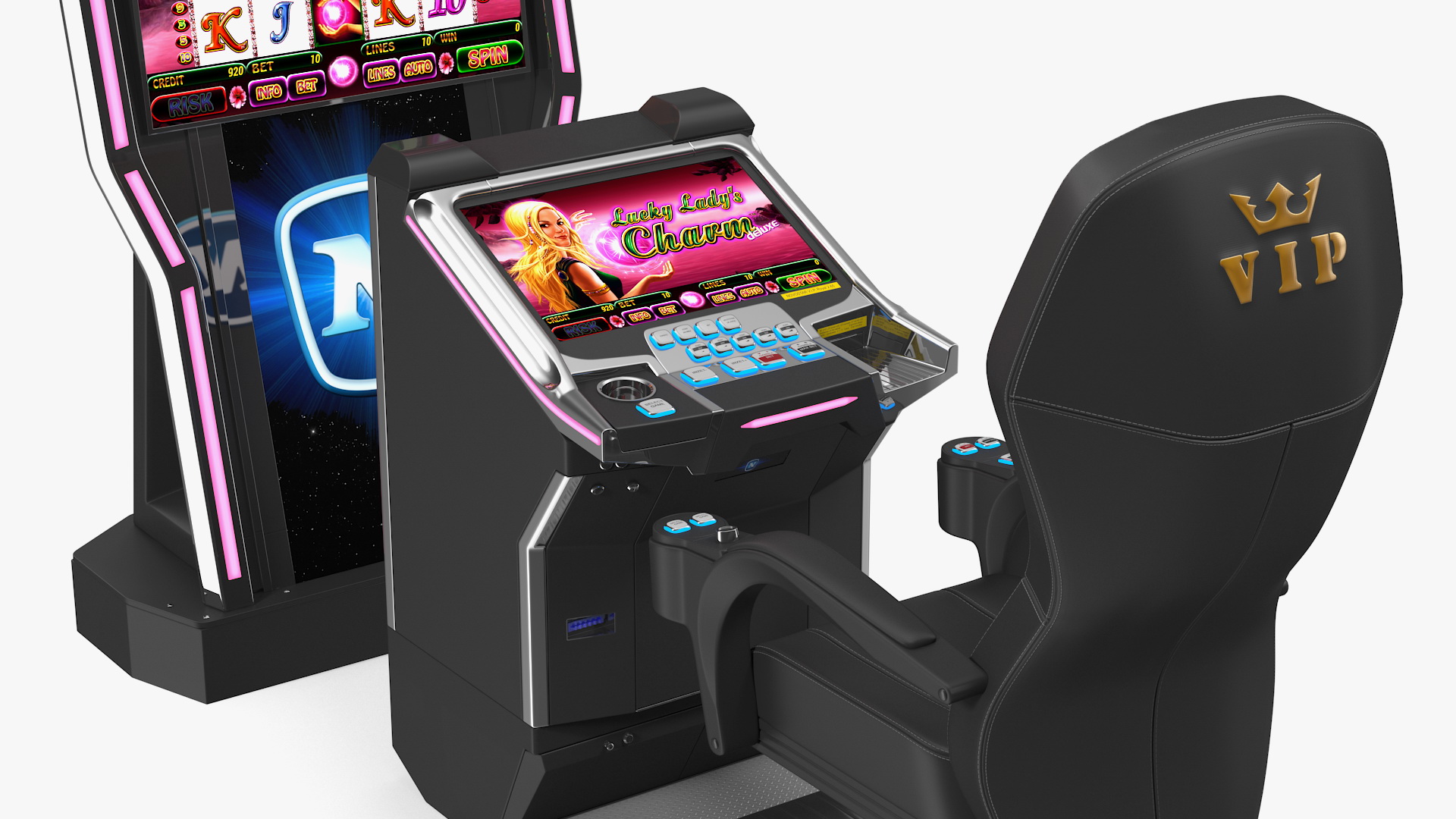 NOVOSTAR VIP Royal 265 Gaming Machine 3D