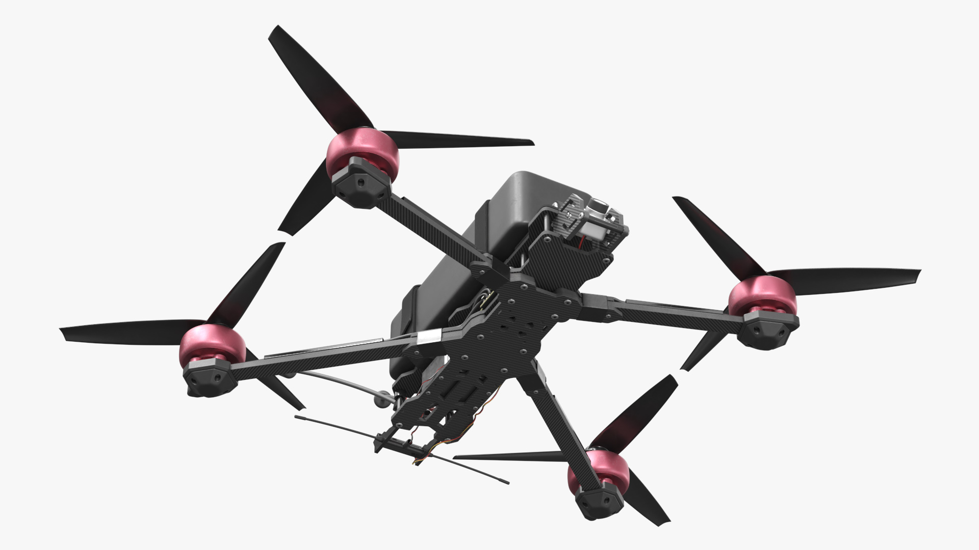 Quadcopter FPV Drone with Camera and Battery - view 5