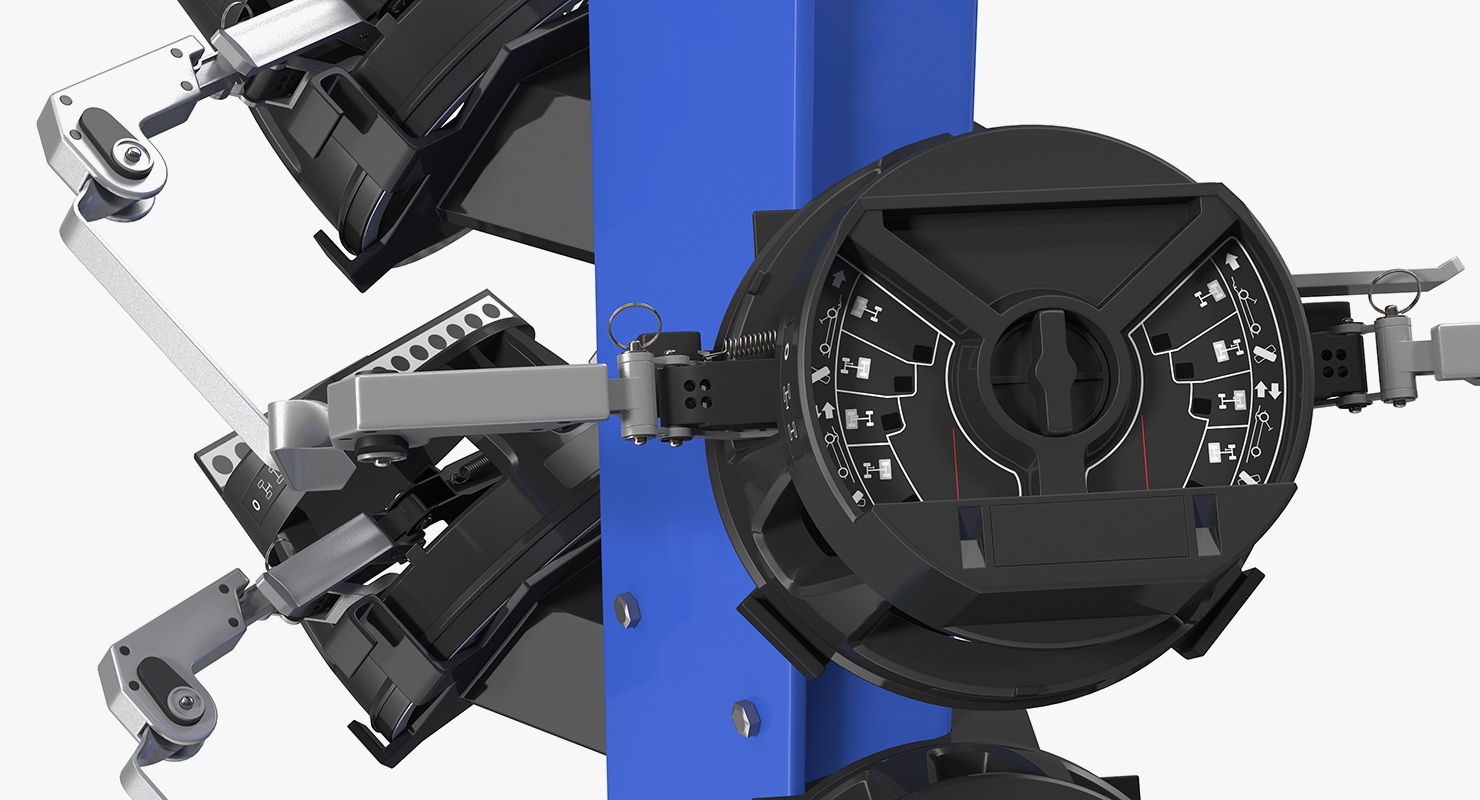3D model Wheel Aligner Car Equipment Generic