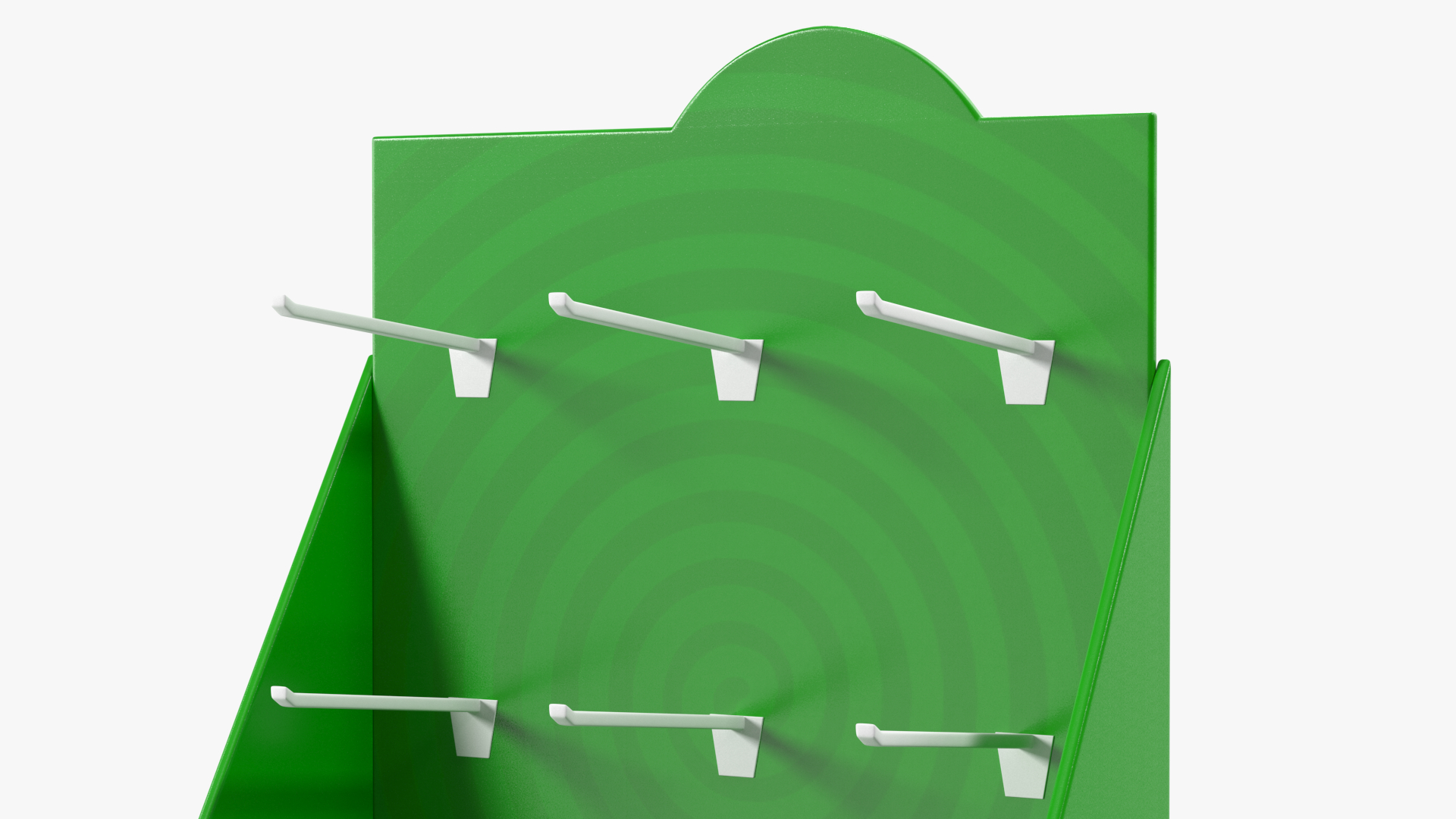 3D Plastic Counter Top Display Green model