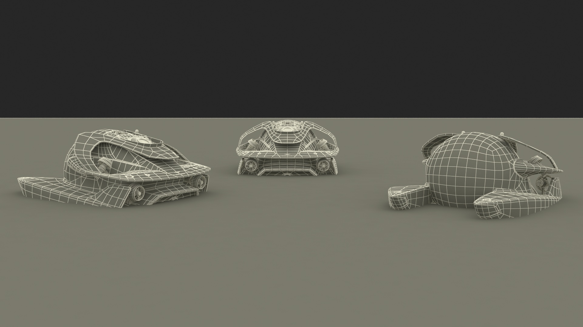 3D Aston Martin Submarine Ocean Water Rigged