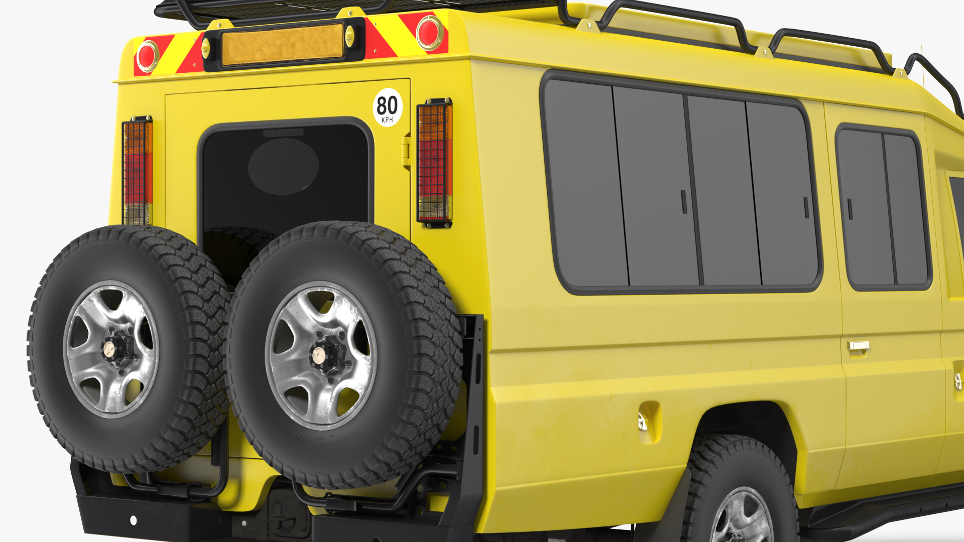 Safari Vehicle 4x4 Exterior Only 3D