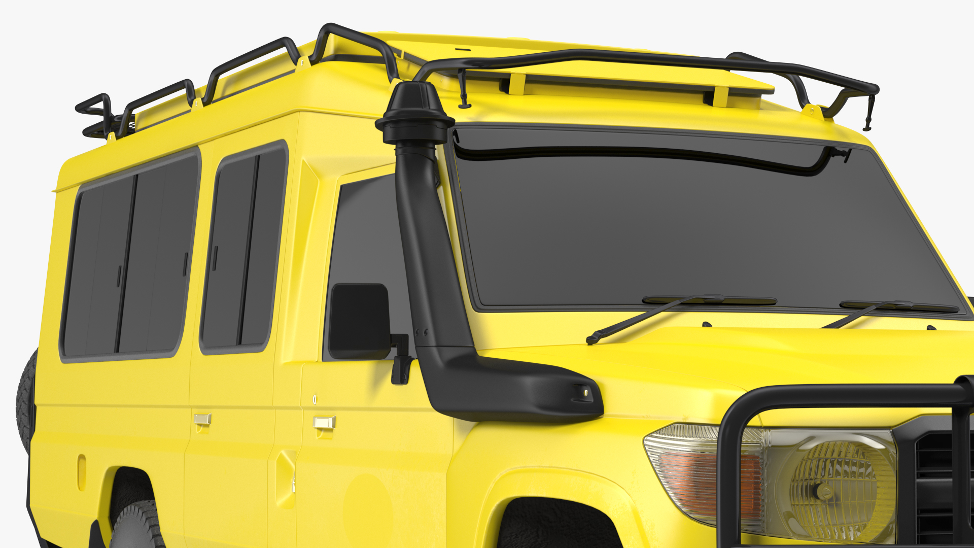 Safari Vehicle 4x4 Exterior Only 3D