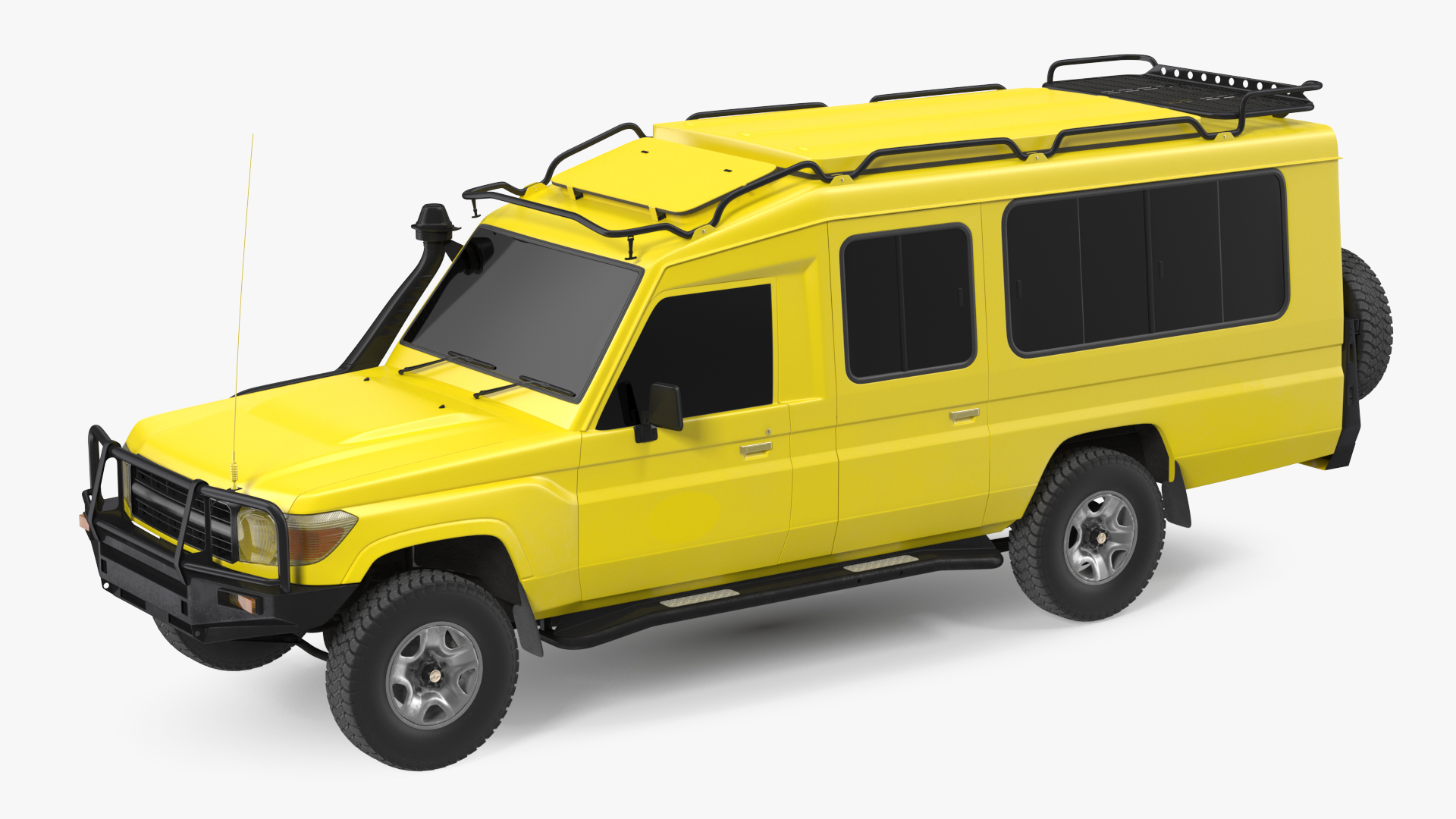 Safari Vehicle 4x4 Exterior Only 3D
