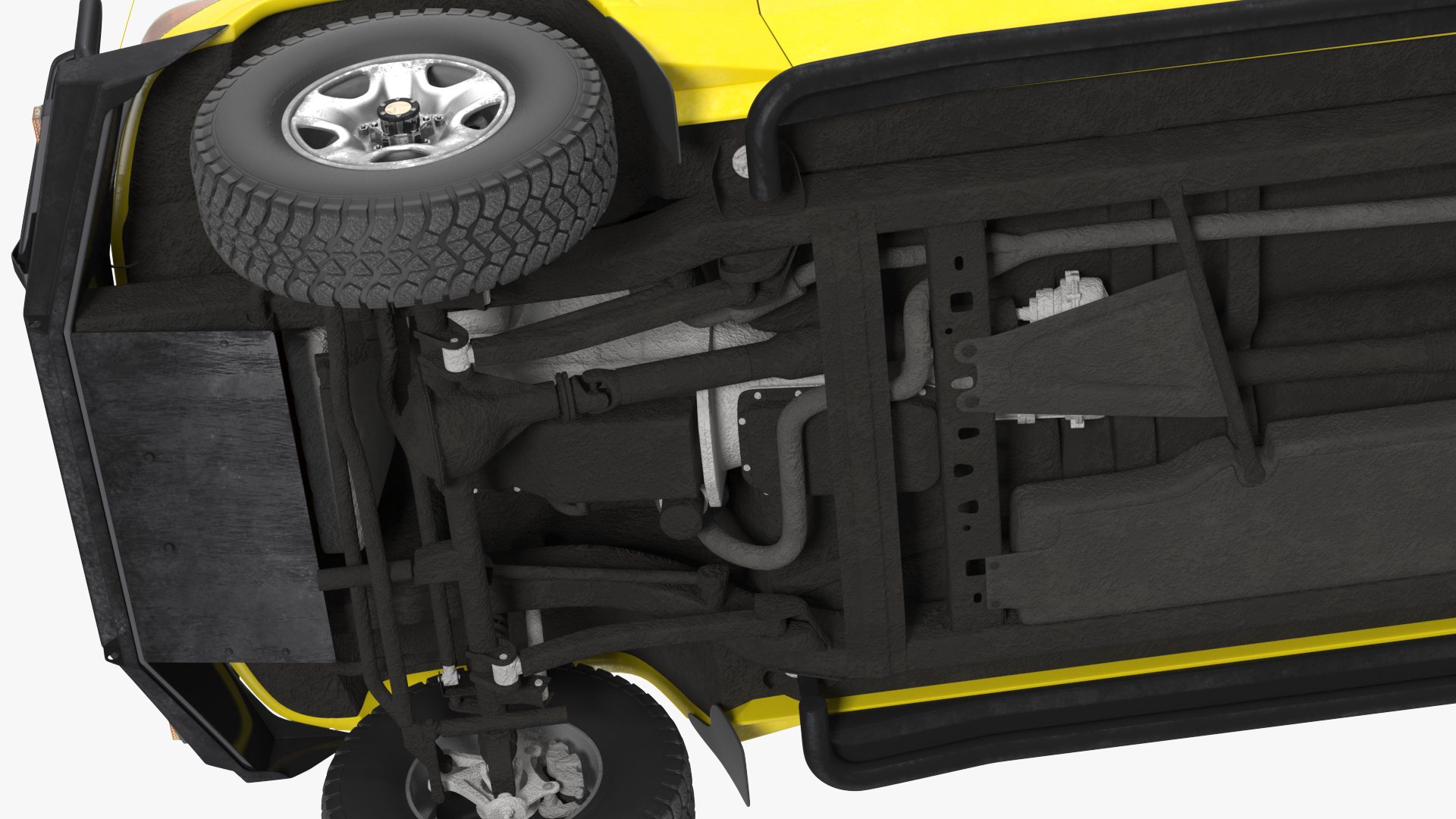 Safari Vehicle 4x4 Exterior Only 3D