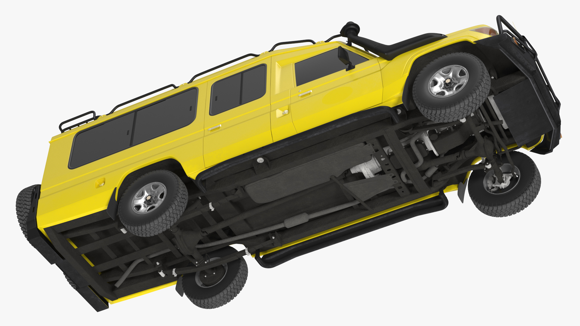 Safari Vehicle 4x4 Exterior Only 3D