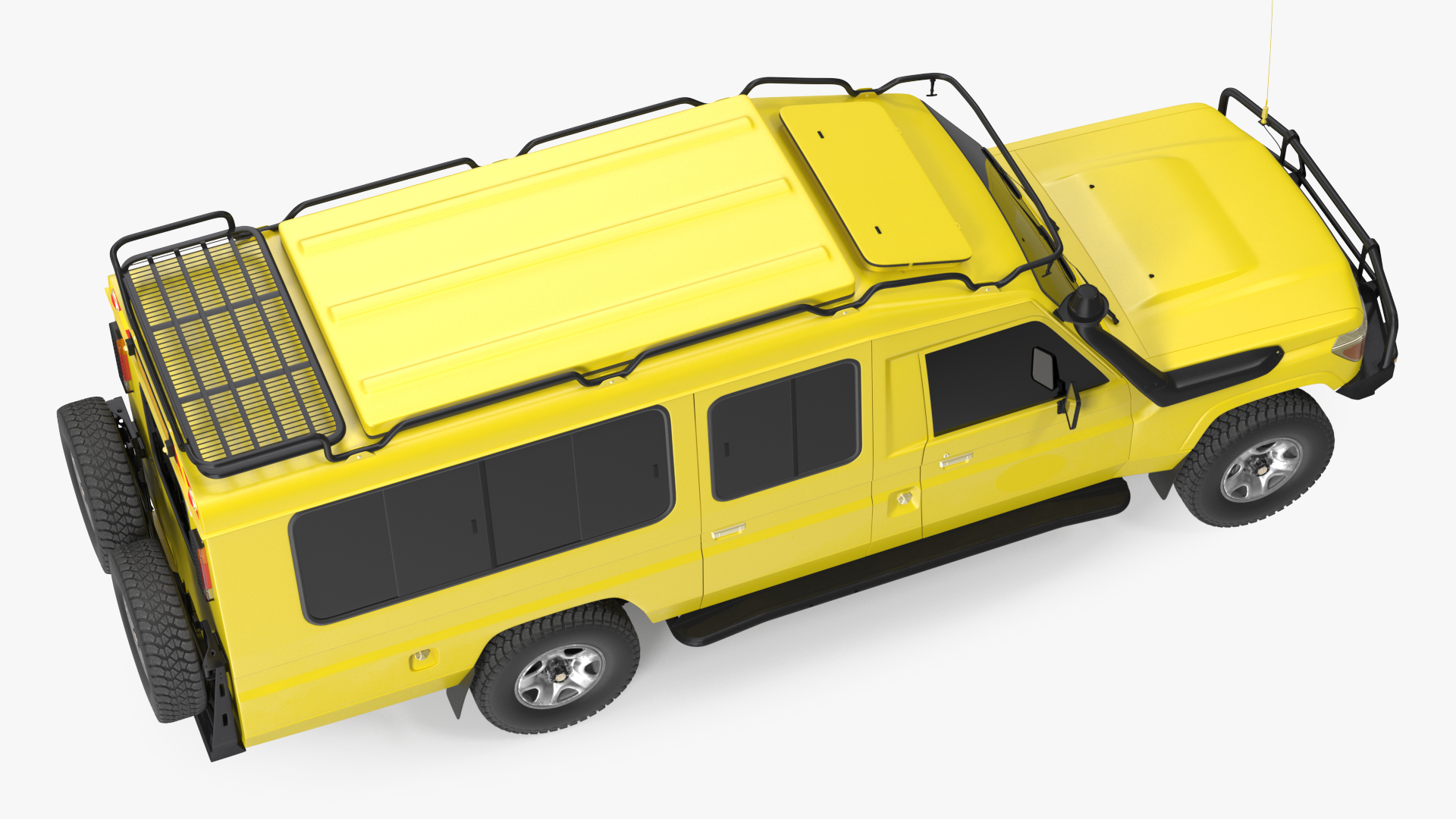 Safari Vehicle 4x4 Exterior Only 3D