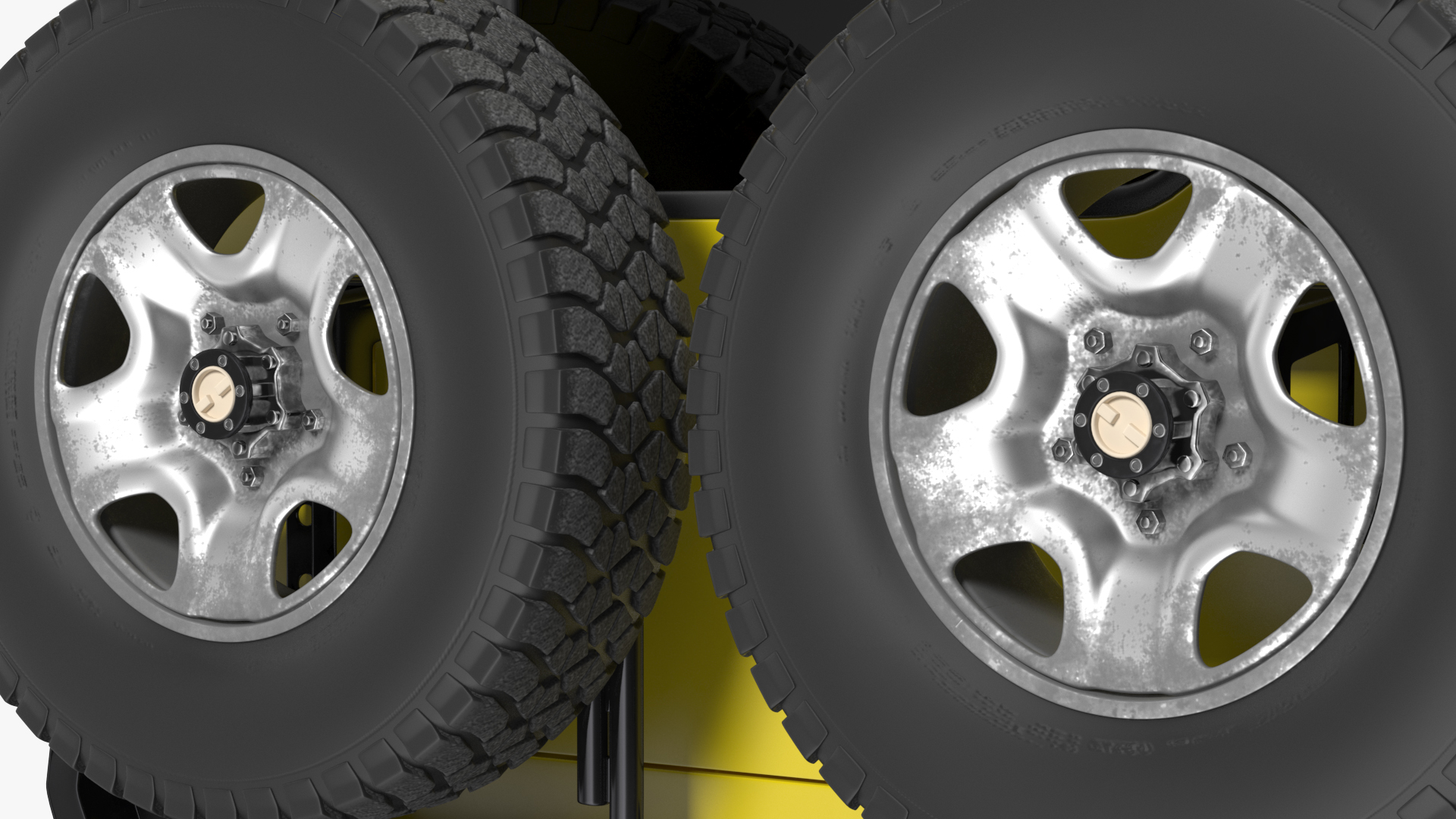 Safari Vehicle 4x4 Exterior Only 3D