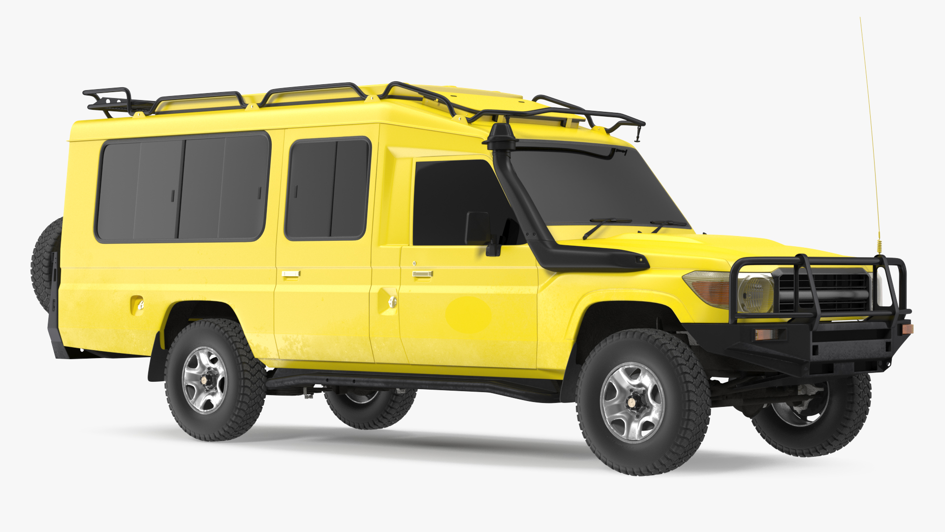 Safari Vehicle 4x4 Exterior Only 3D