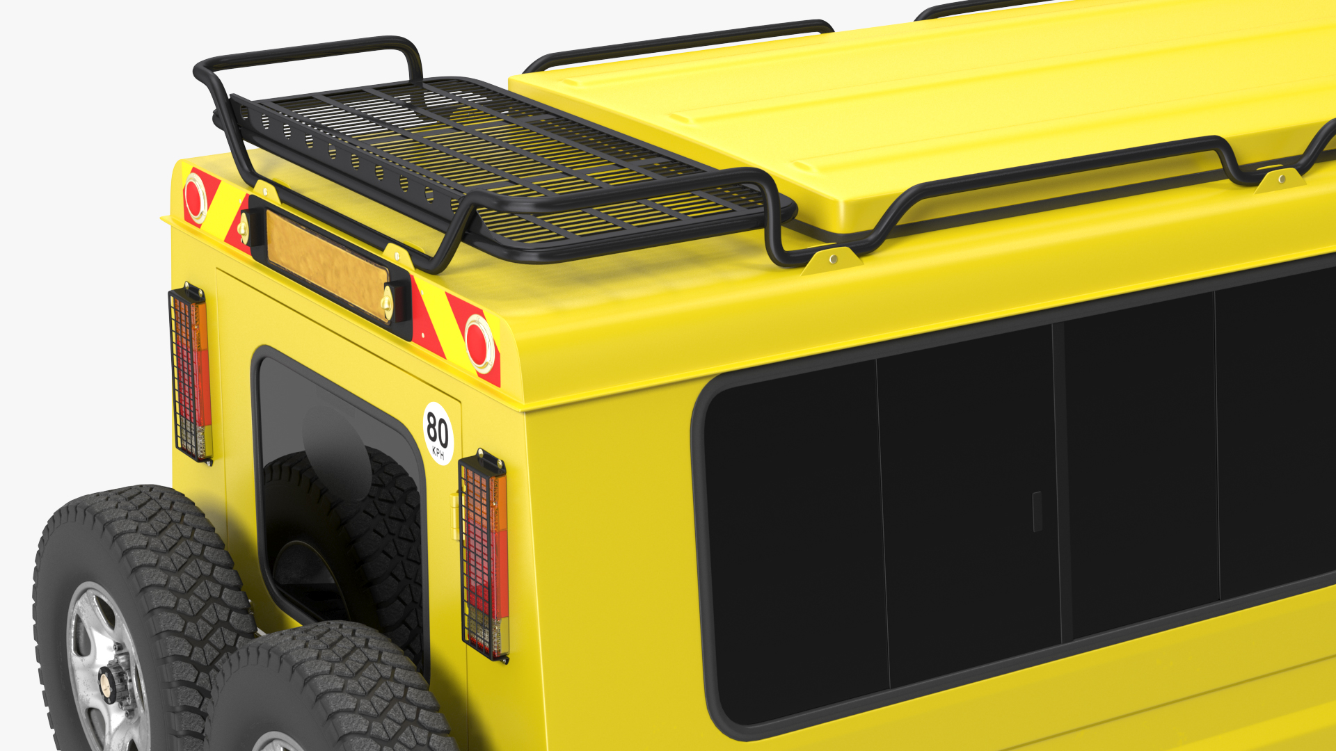 Safari Vehicle 4x4 Exterior Only 3D