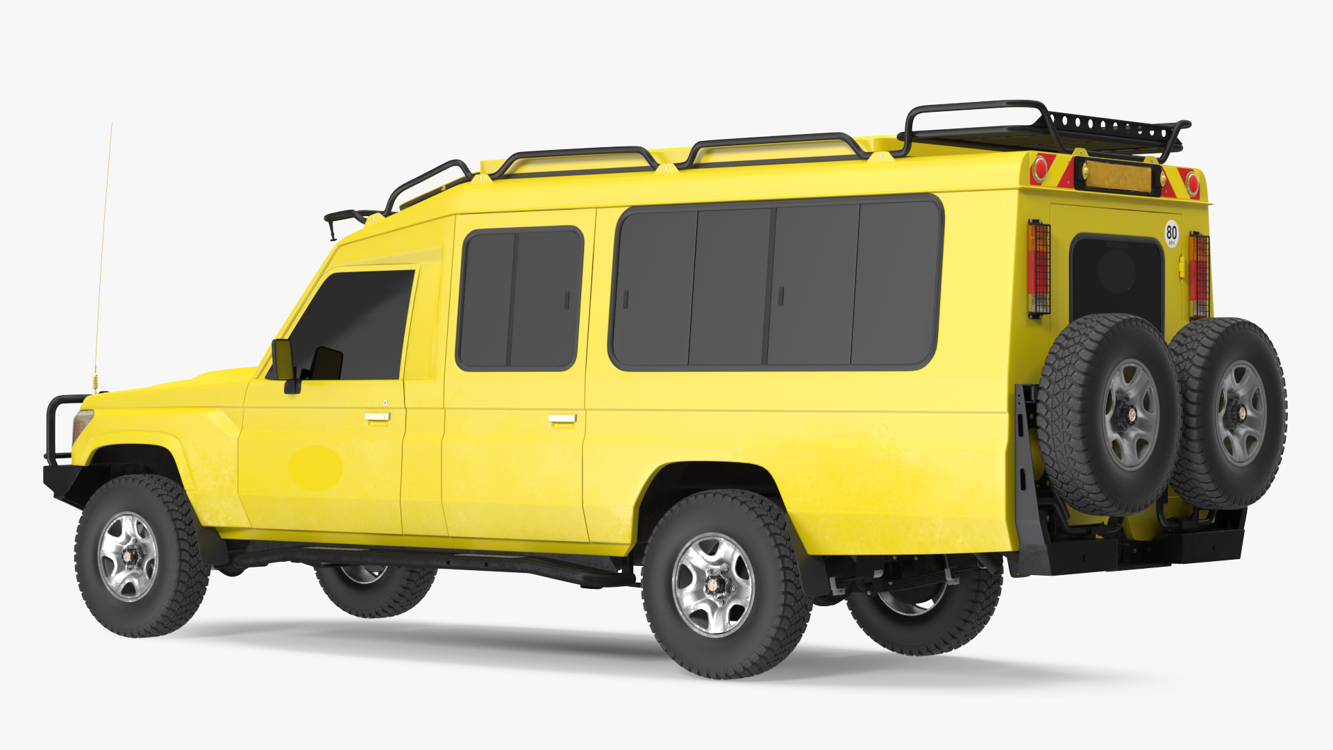 Safari Vehicle 4x4 Exterior Only 3D