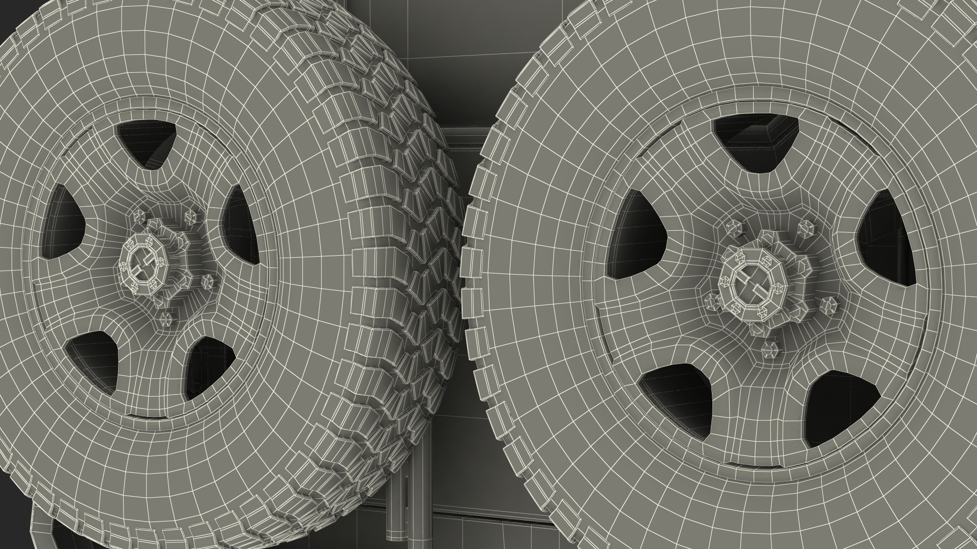 Safari Vehicle 4x4 Exterior Only 3D