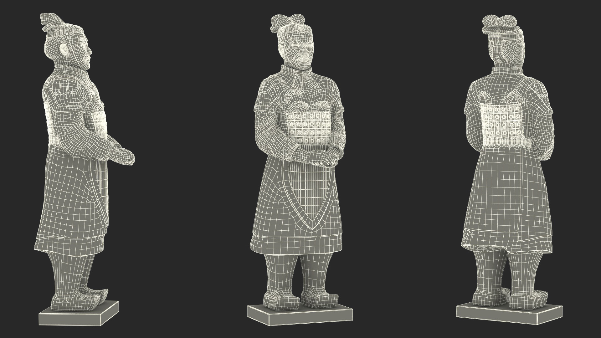 3D Terracotta Warrior model