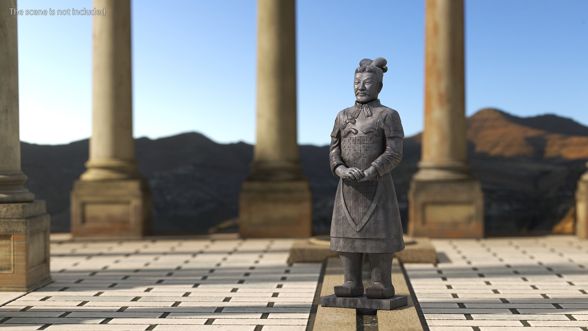 3D Terracotta Warrior model