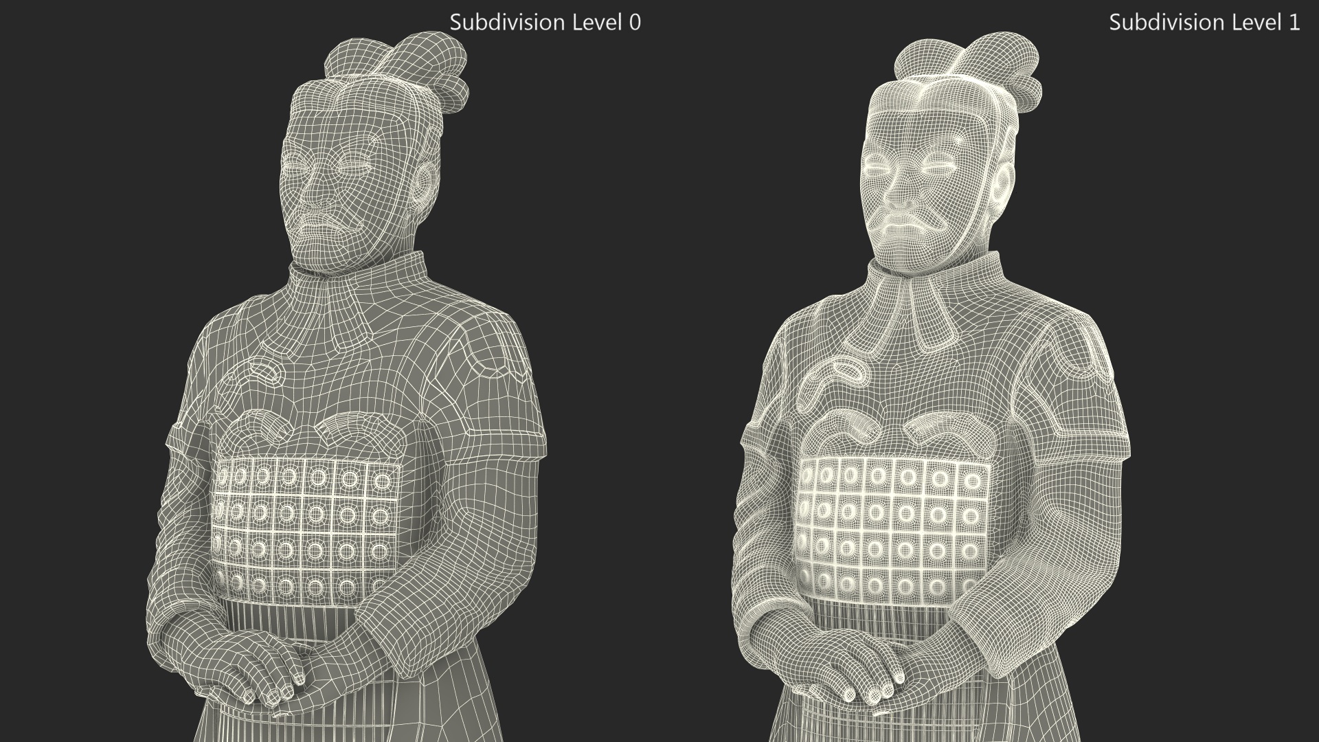 3D Terracotta Warrior model