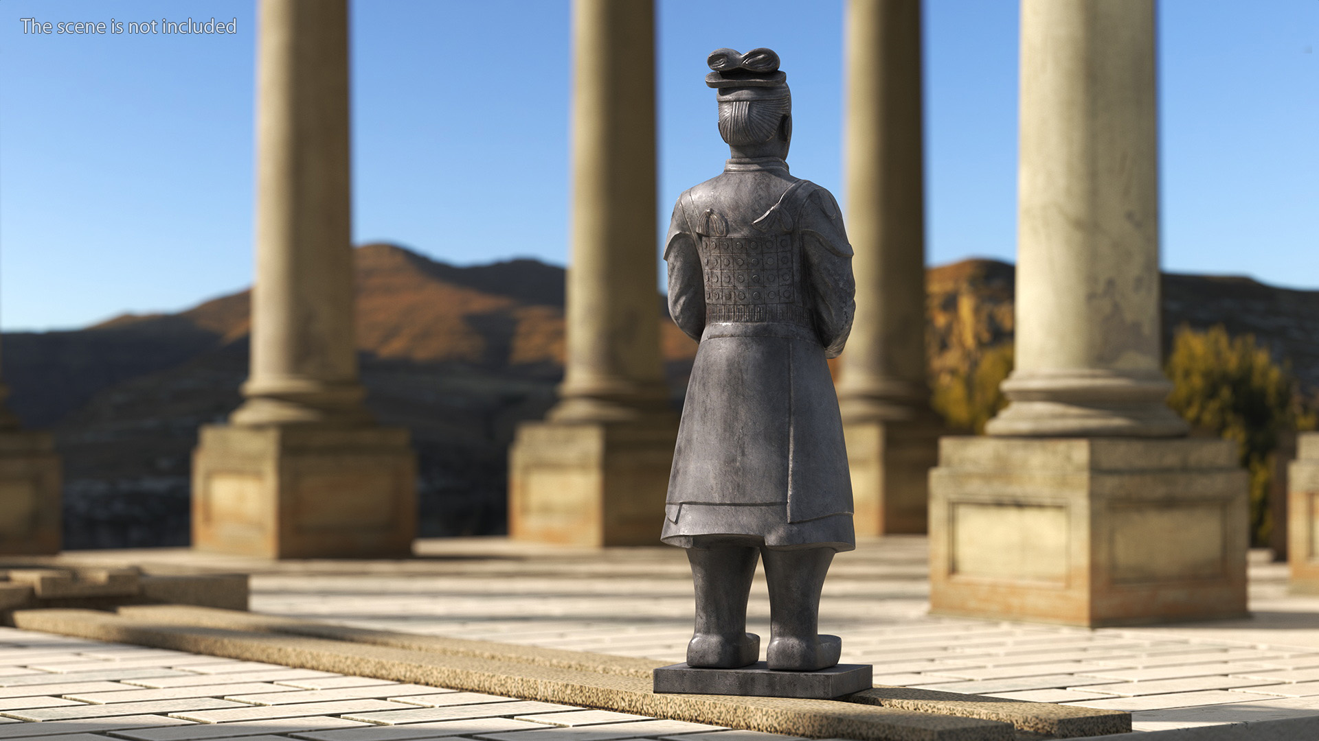 3D Terracotta Warrior model