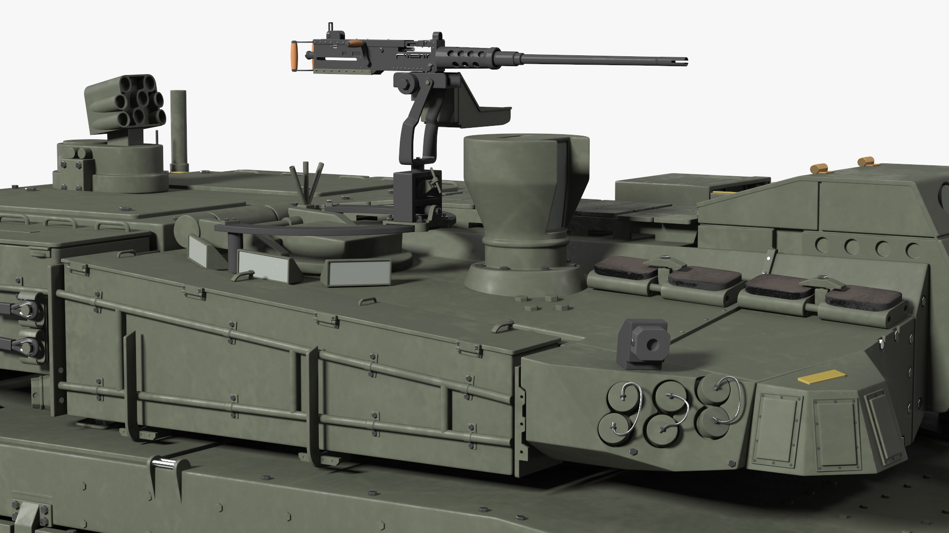 3D K2 Black Panther Tank Rigged model