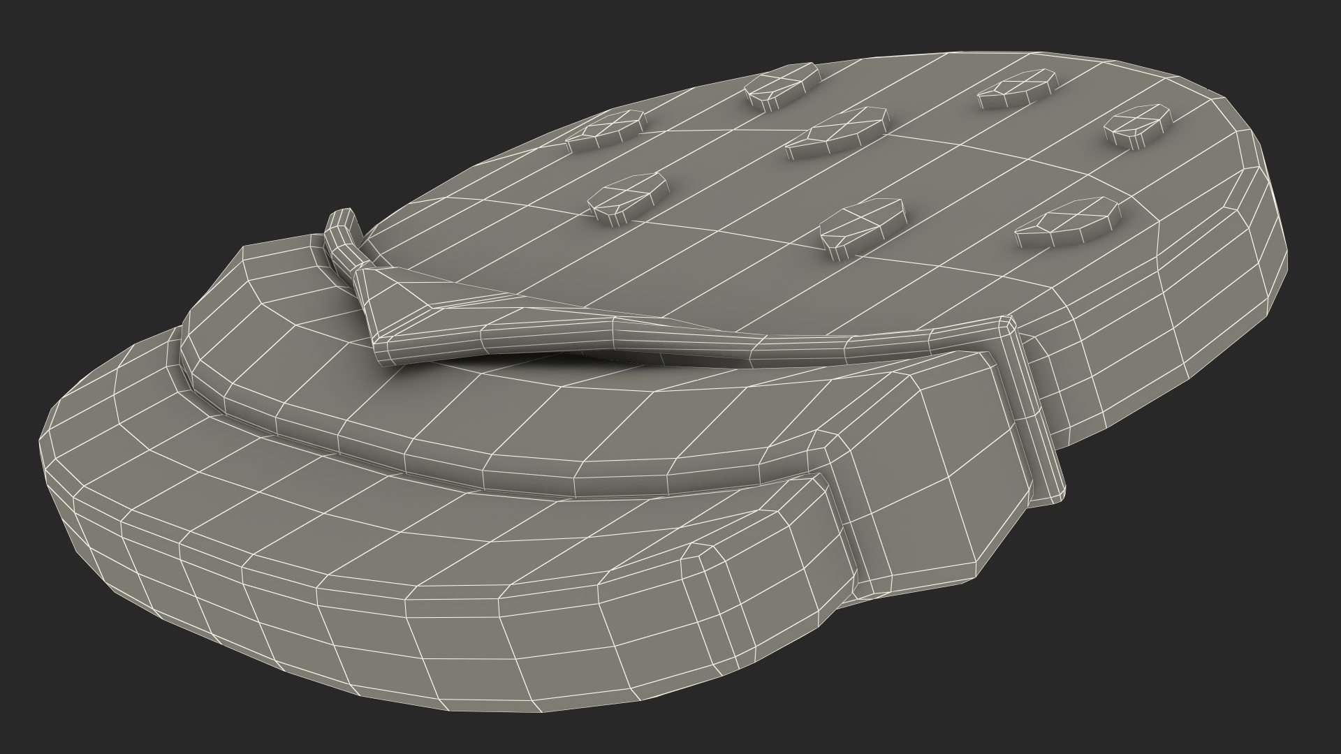 3D model Hamburger Emoji