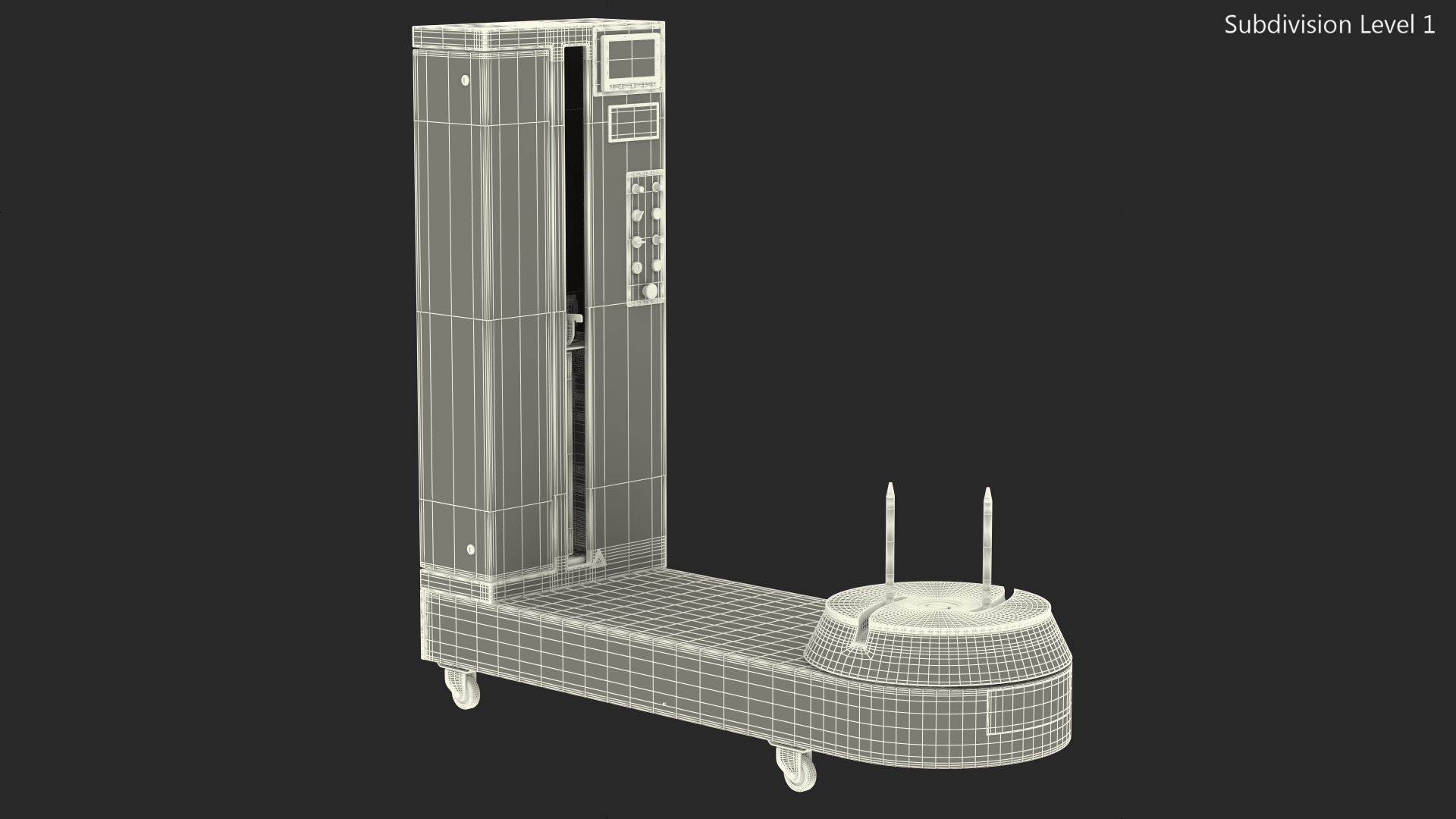 3D Fatek Luggage Suitcase Wrapping Machine Rigged
