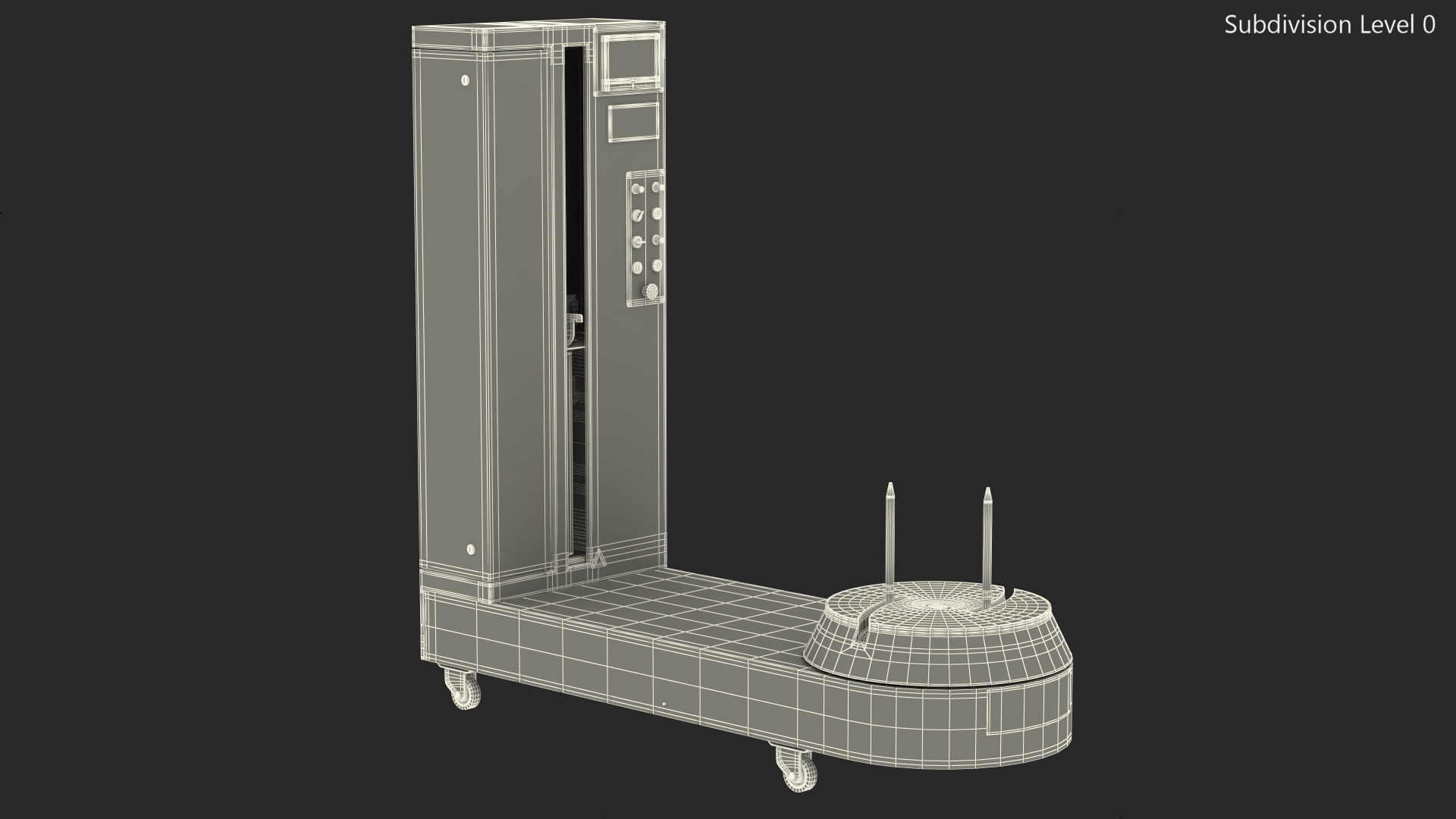 3D Fatek Luggage Suitcase Wrapping Machine Rigged