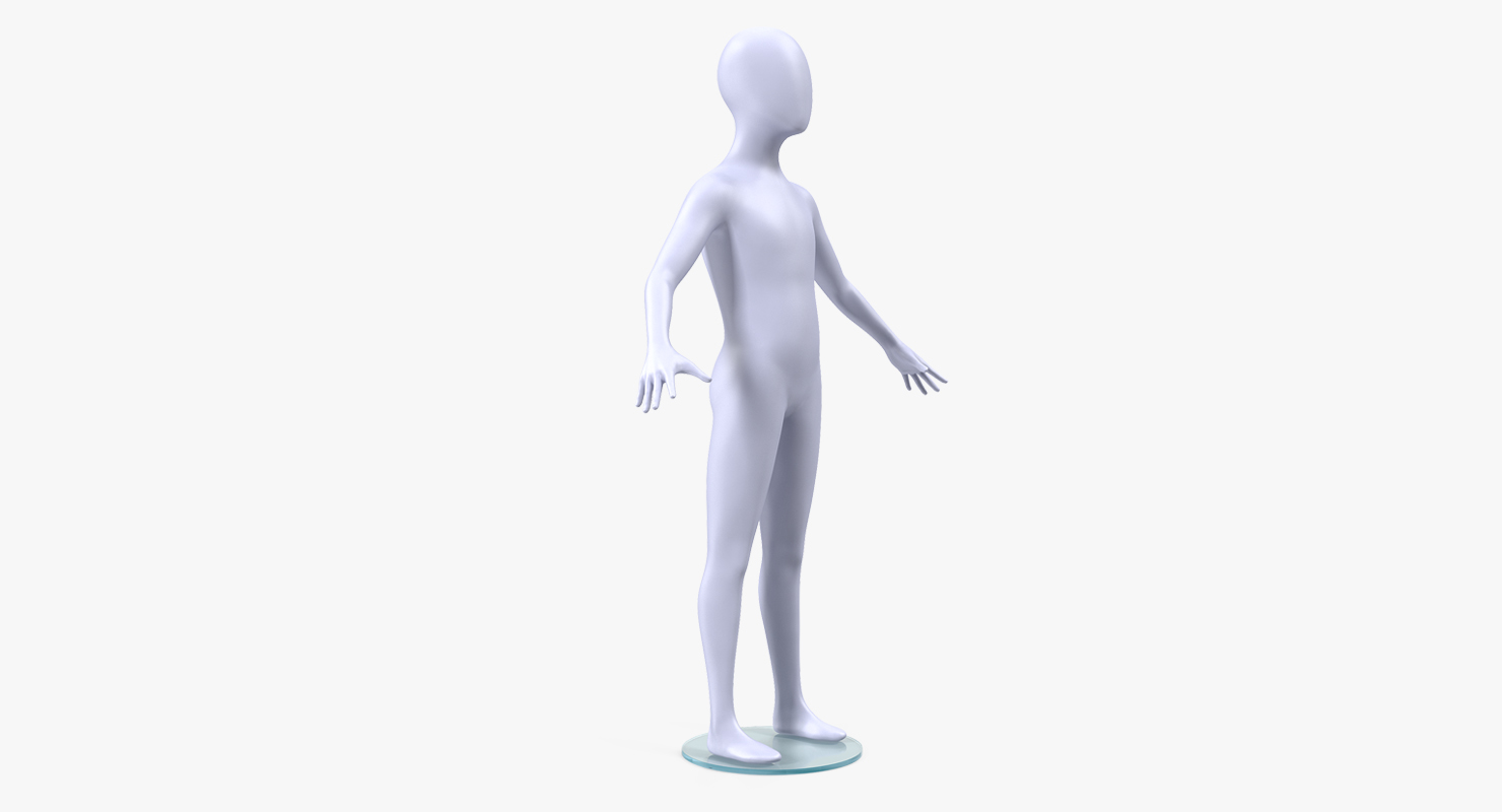 3D model Child Mannequin