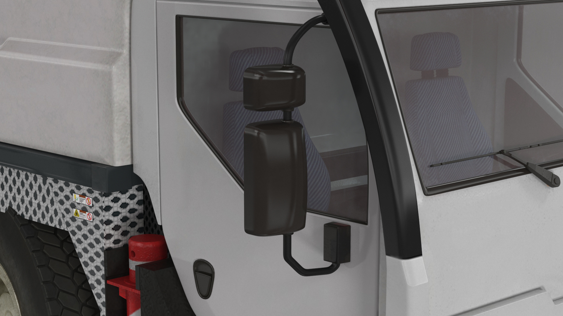 3D model Mobile Crane Truck Rigged