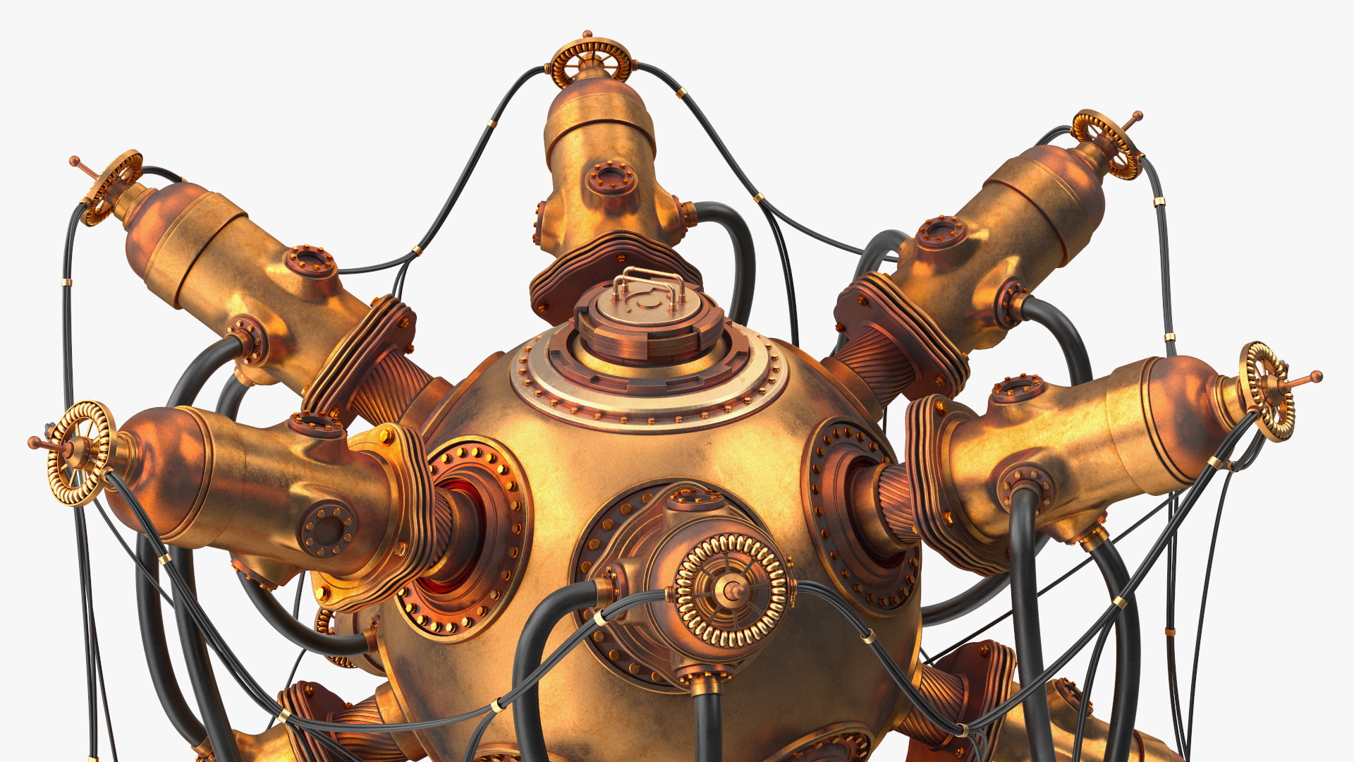 Steampunk Reactor 3D