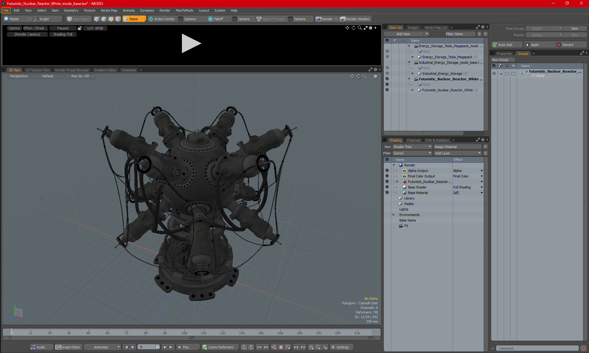 Steampunk Reactor 3D